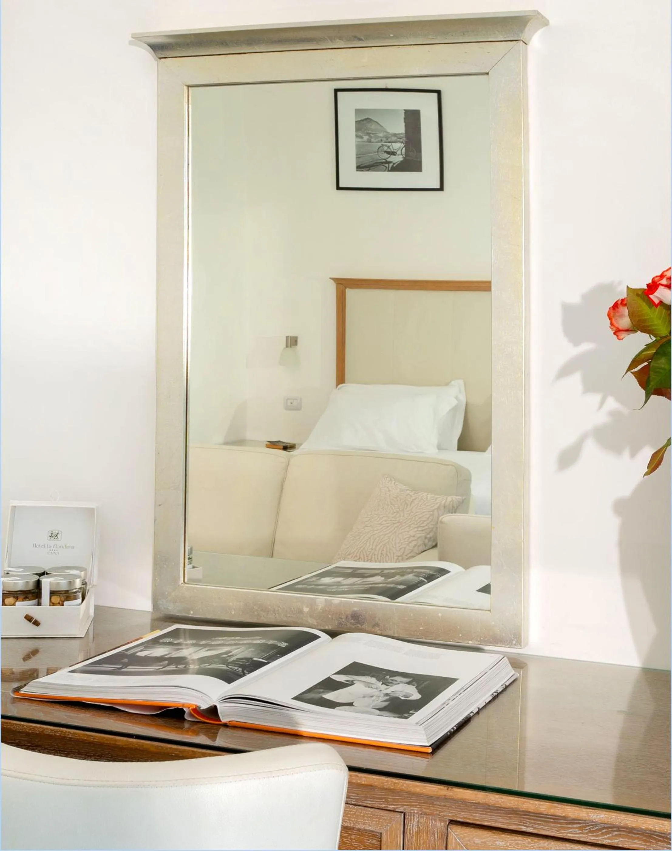 Decorative detail in Hotel La Floridiana