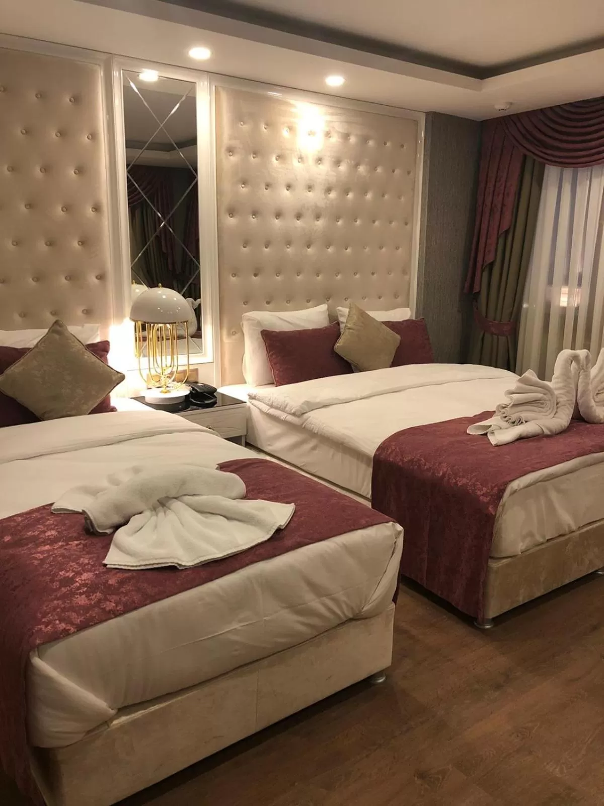 Bed in Burj Al Istanbul