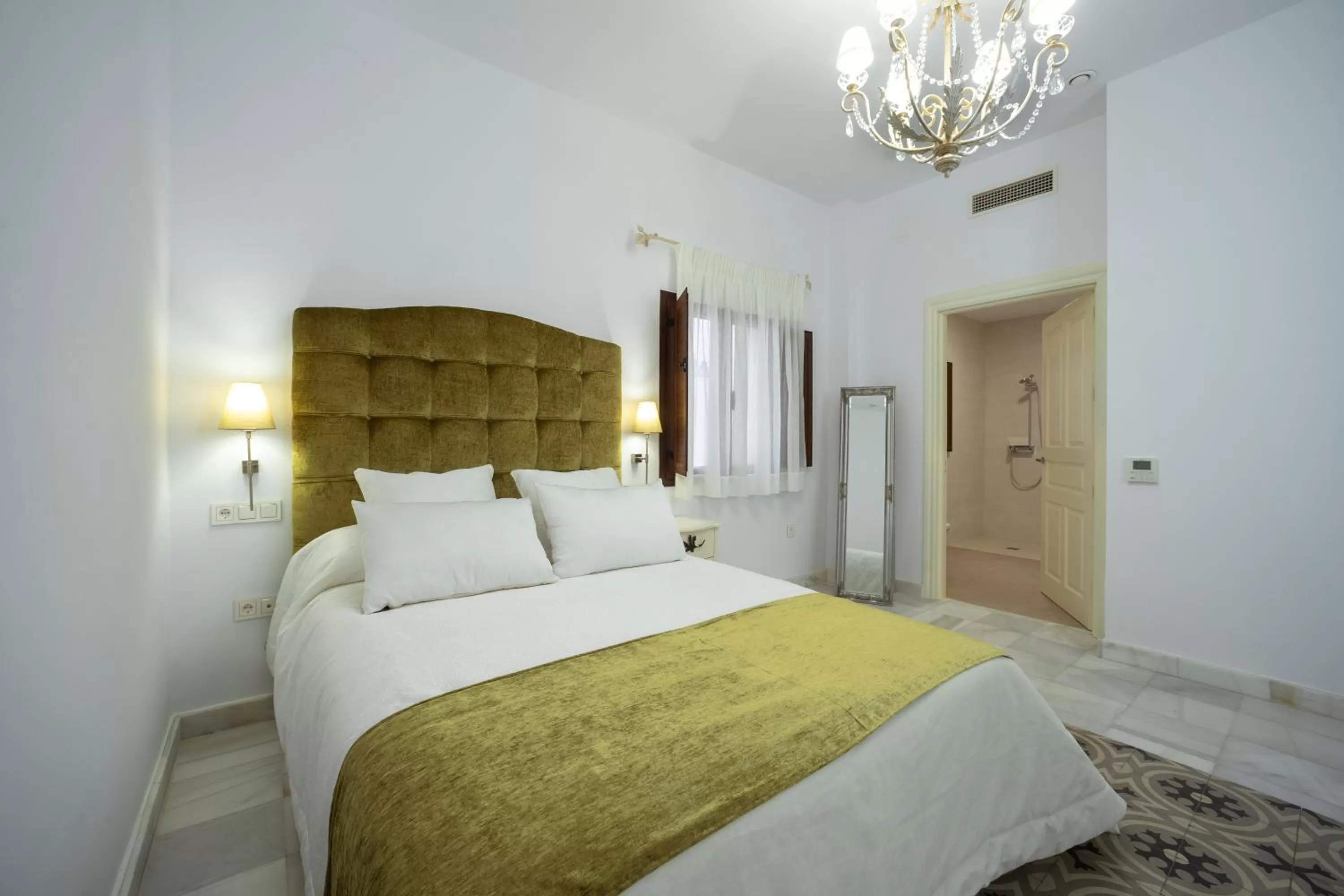 Bed in Hotel boutique Palacio de la Veracruz