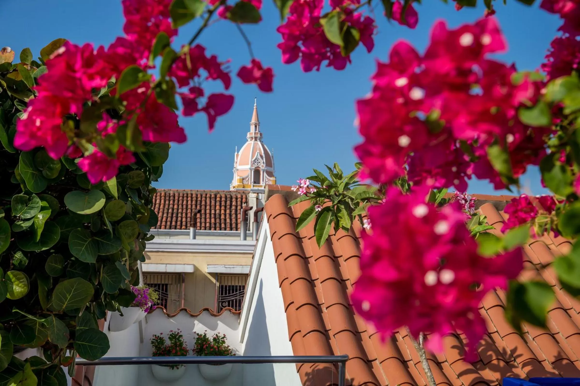 Landmark view in Casa Claver Loft Boutique Hotel