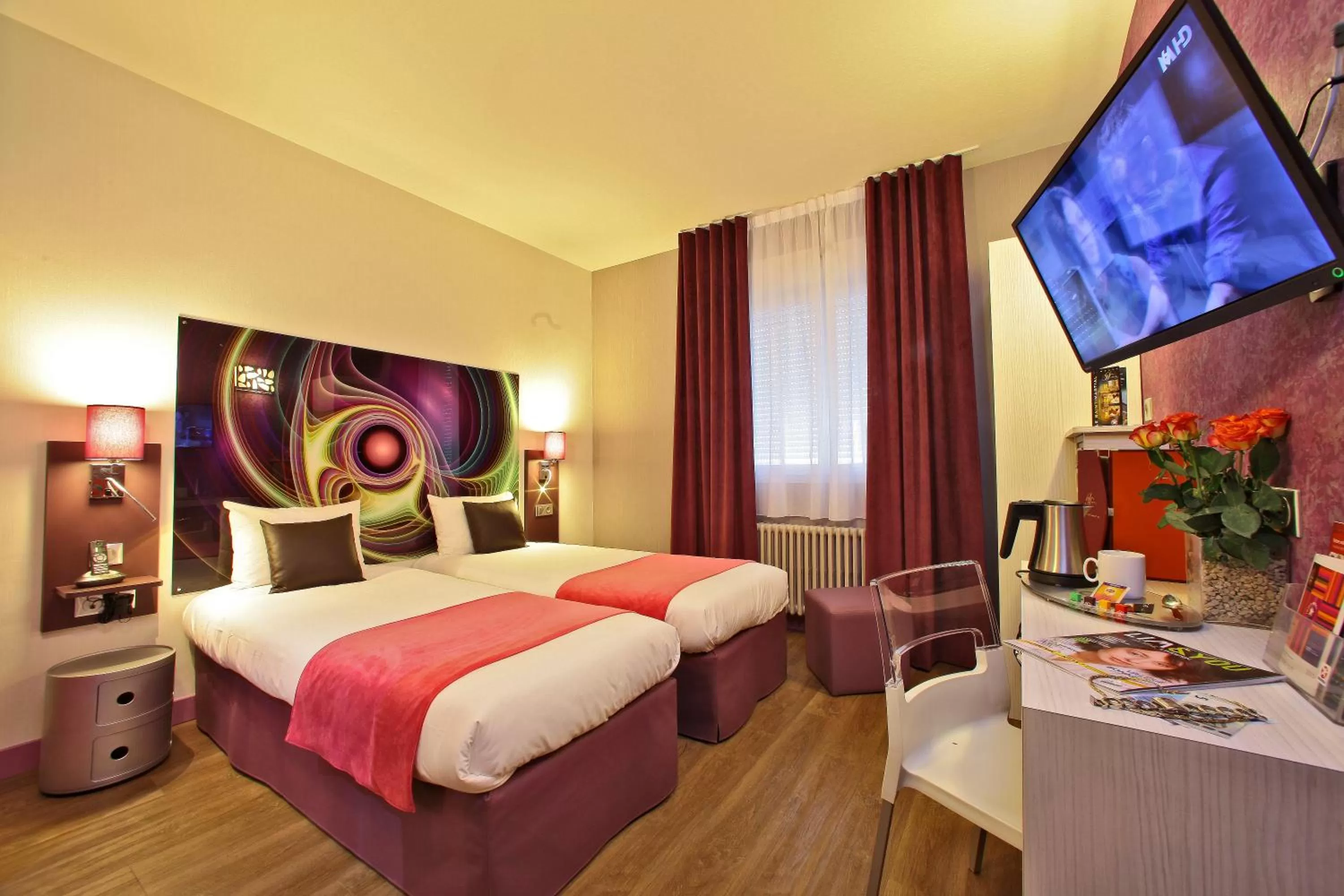 Bedroom in The Originals City - Hôtel Saint-Martial, Limoges Centre