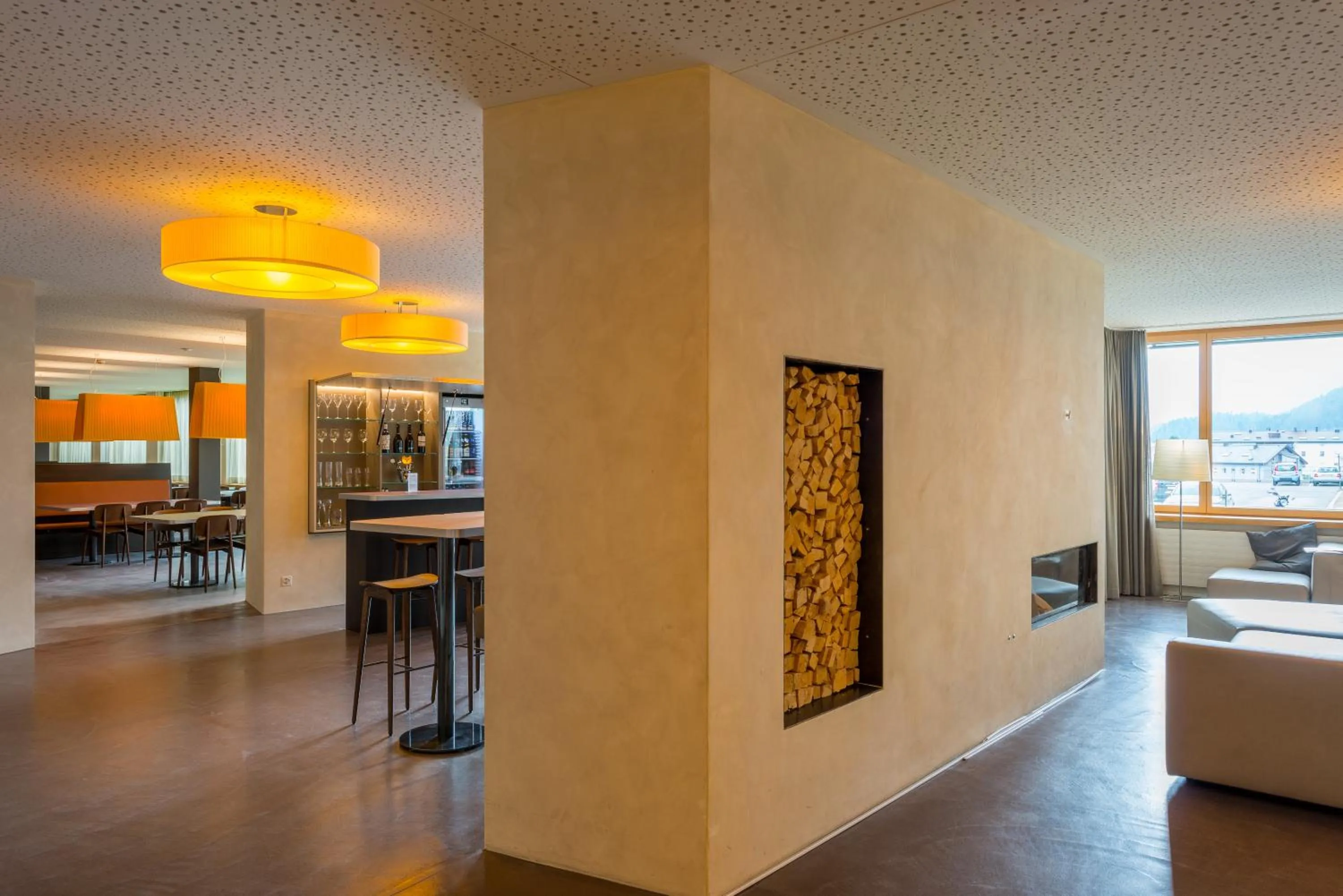 Food and drinks in St. Moritz Youth Hostel