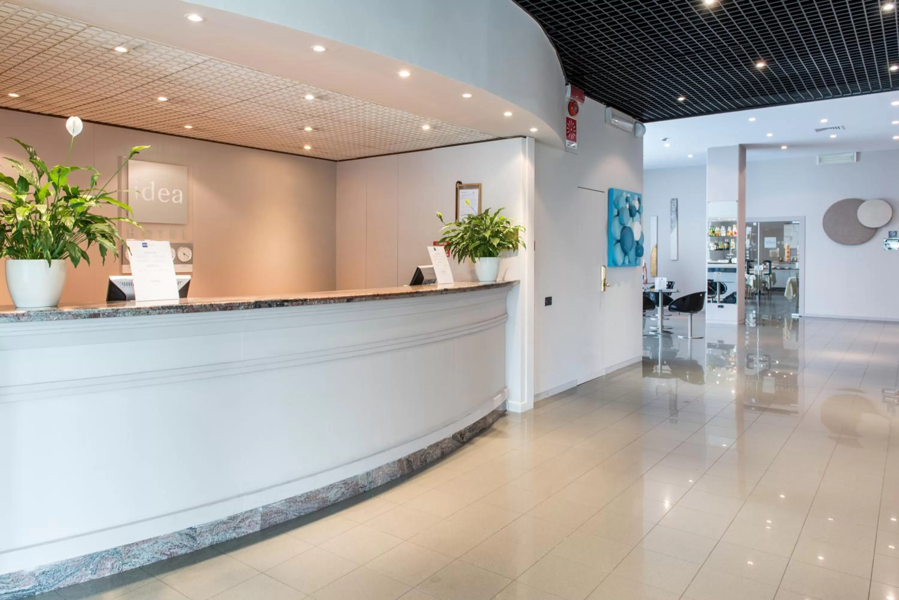 Lobby or reception in Idea Hotel Piacenza