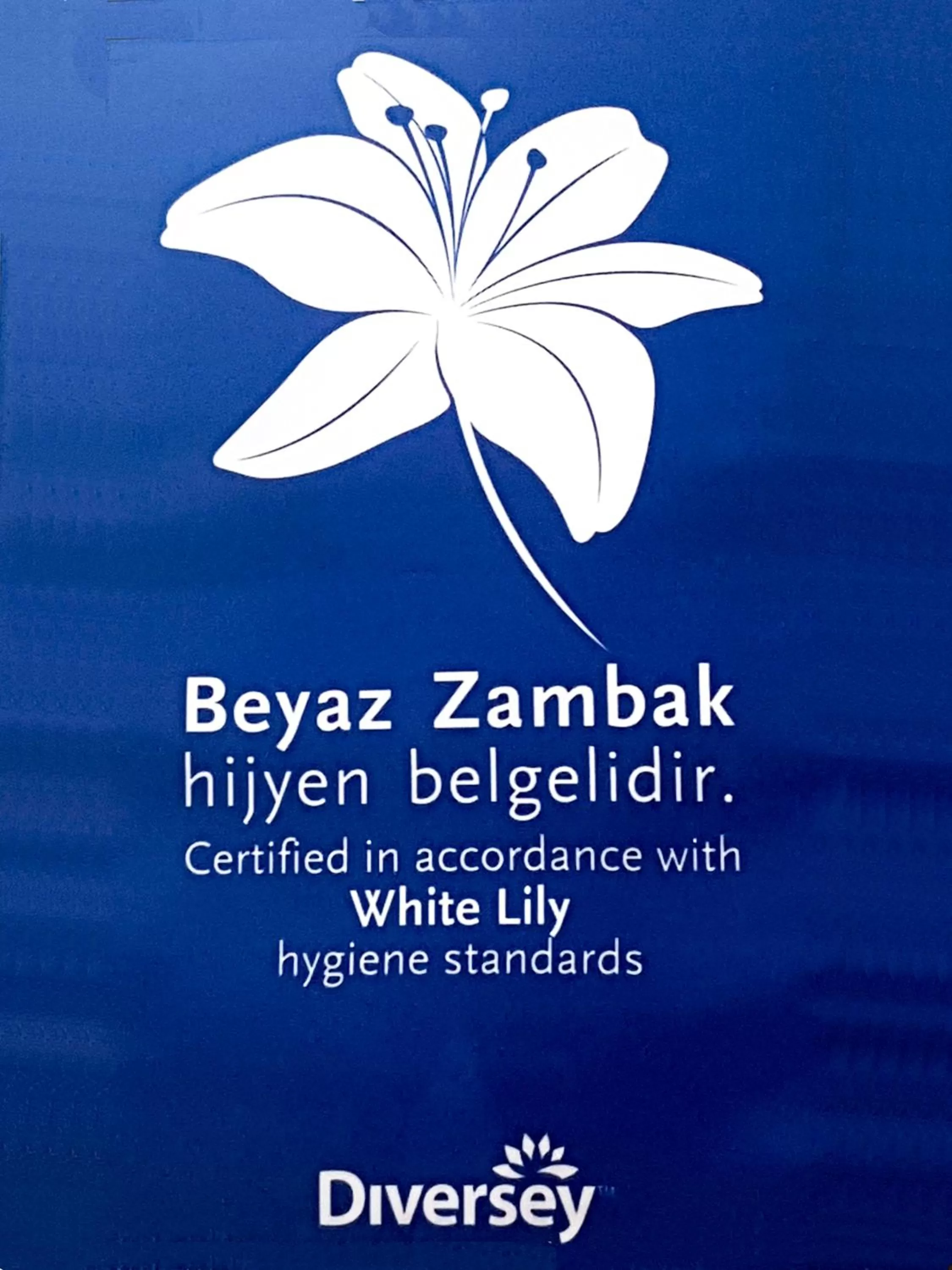 Logo/Certificate/Sign in Amofta Hotel Taksim