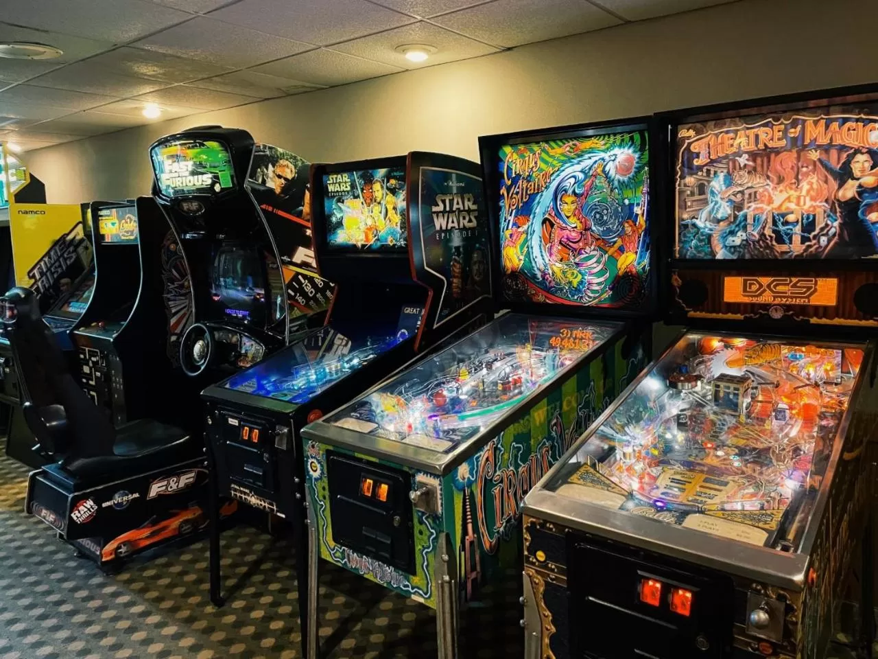 Game Room in Wyndham Garden Warsaw