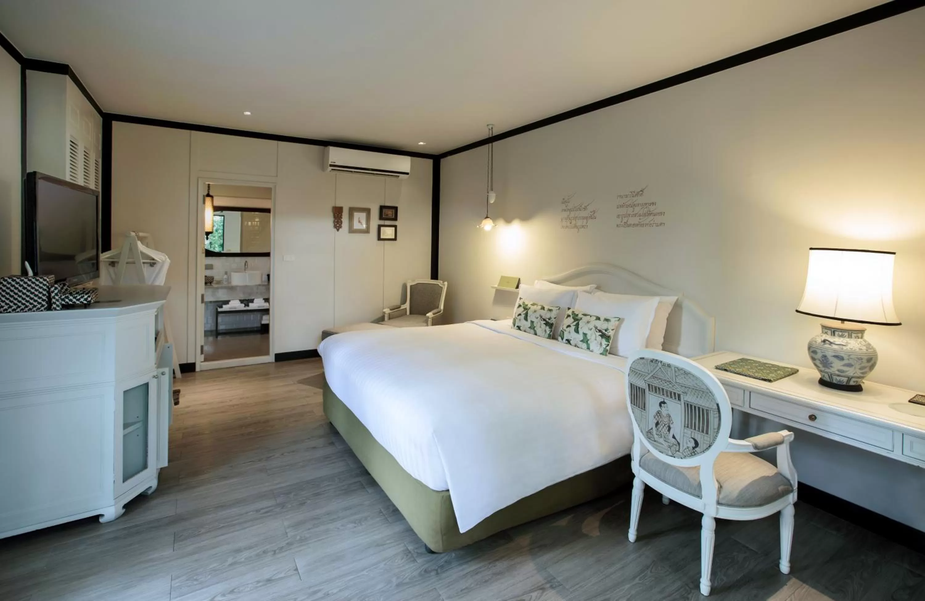 TV and multimedia, Bed in The Raweekanlaya Bangkok Wellness Cuisine Resort