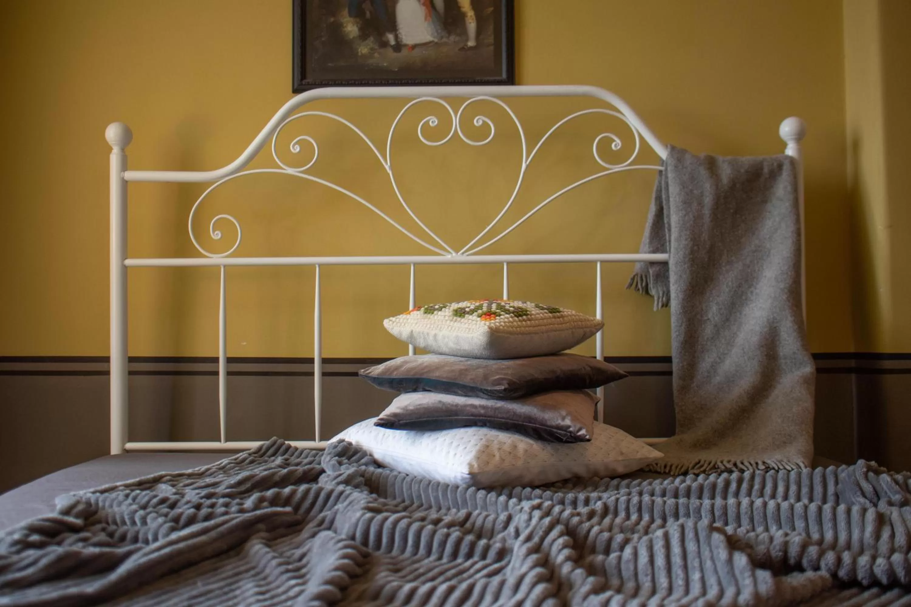 Bed in Roberta Hercberga Apartamenti