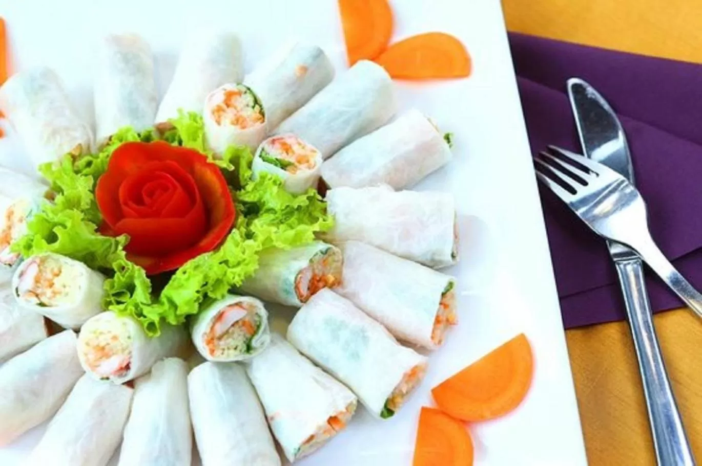 Food close-up in Cozynibi Hotel