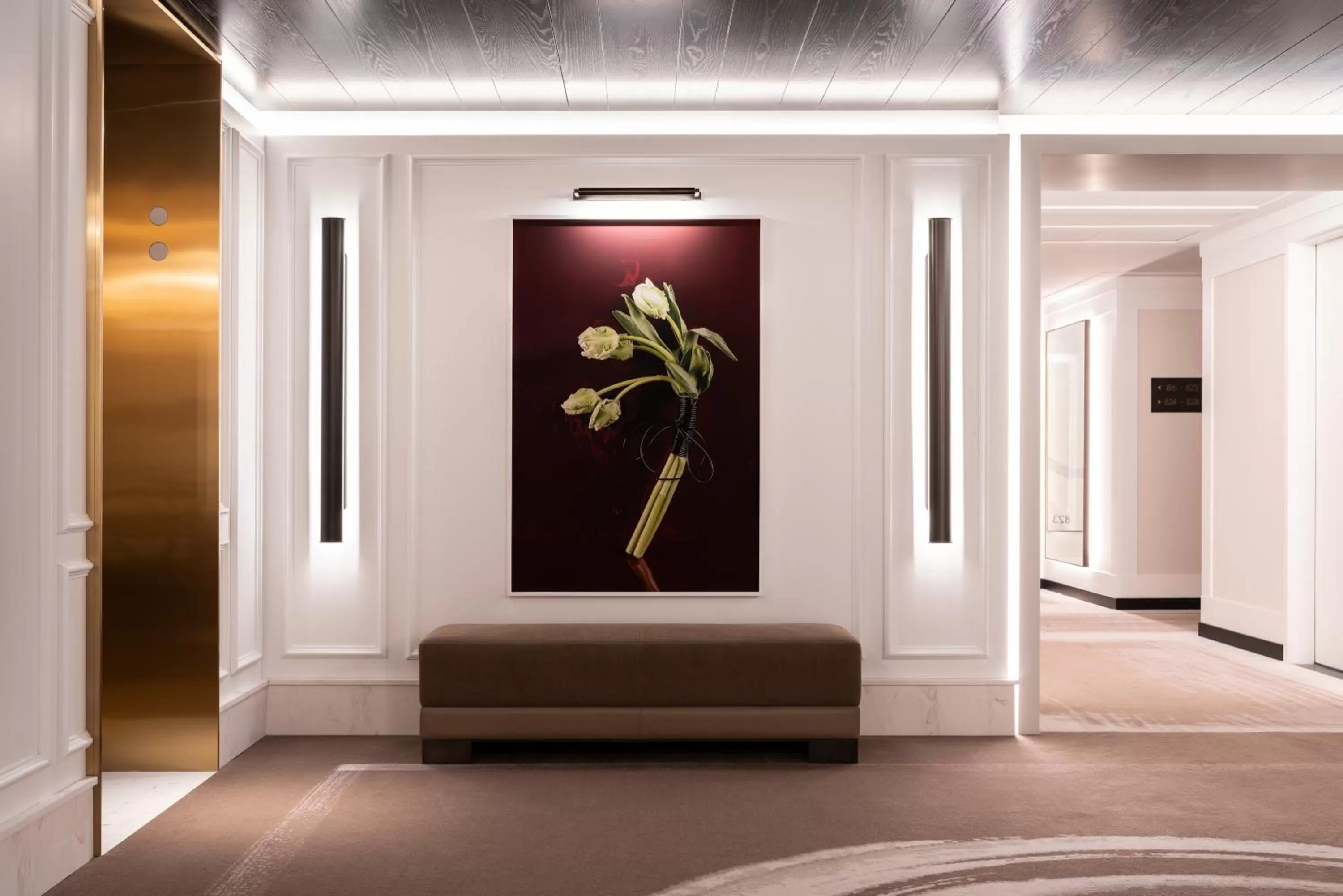 Decorative detail in Four Seasons Hotel Montreal