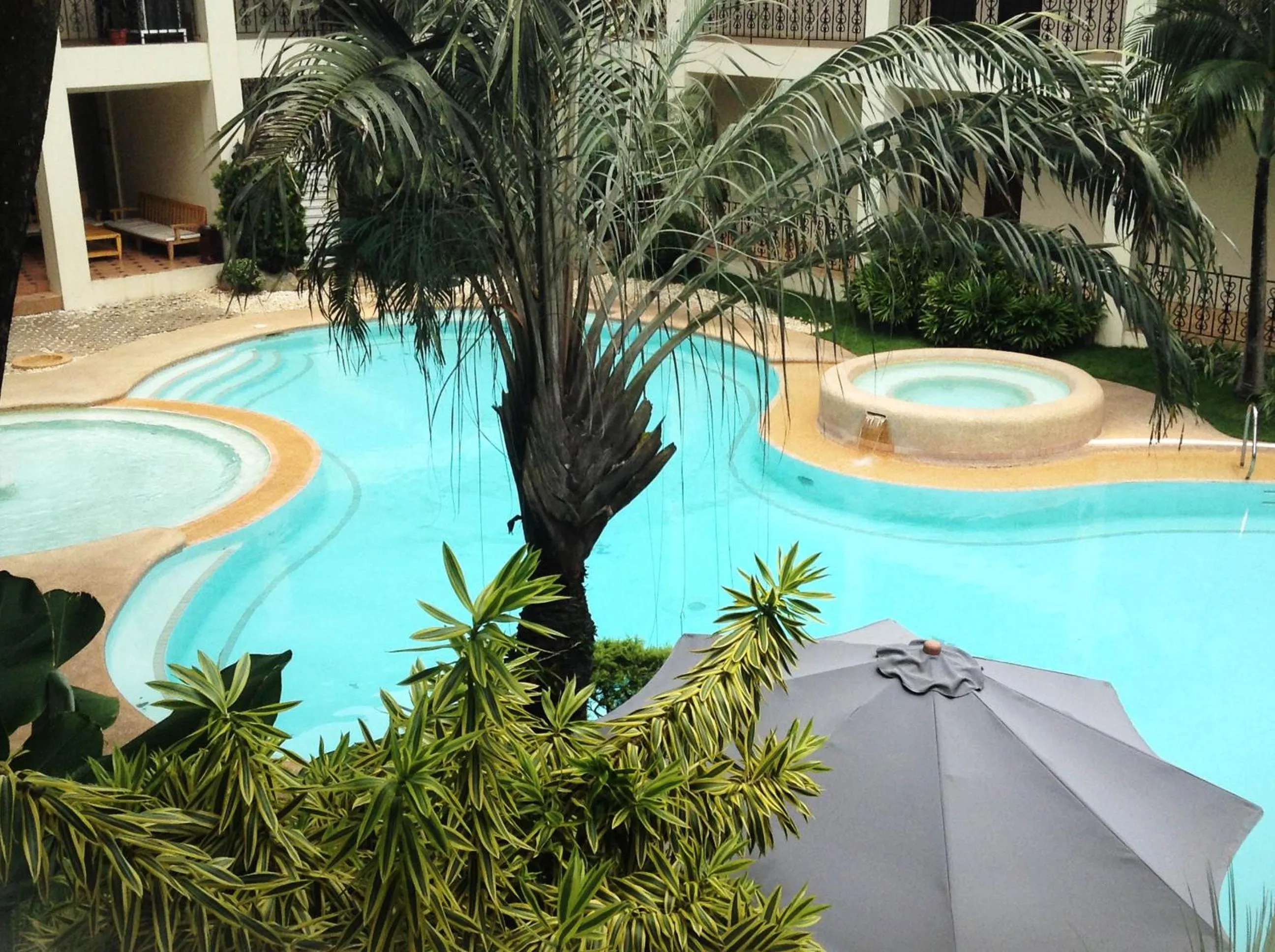 Swimming pool in Citystate Asturias Hotel Palawan