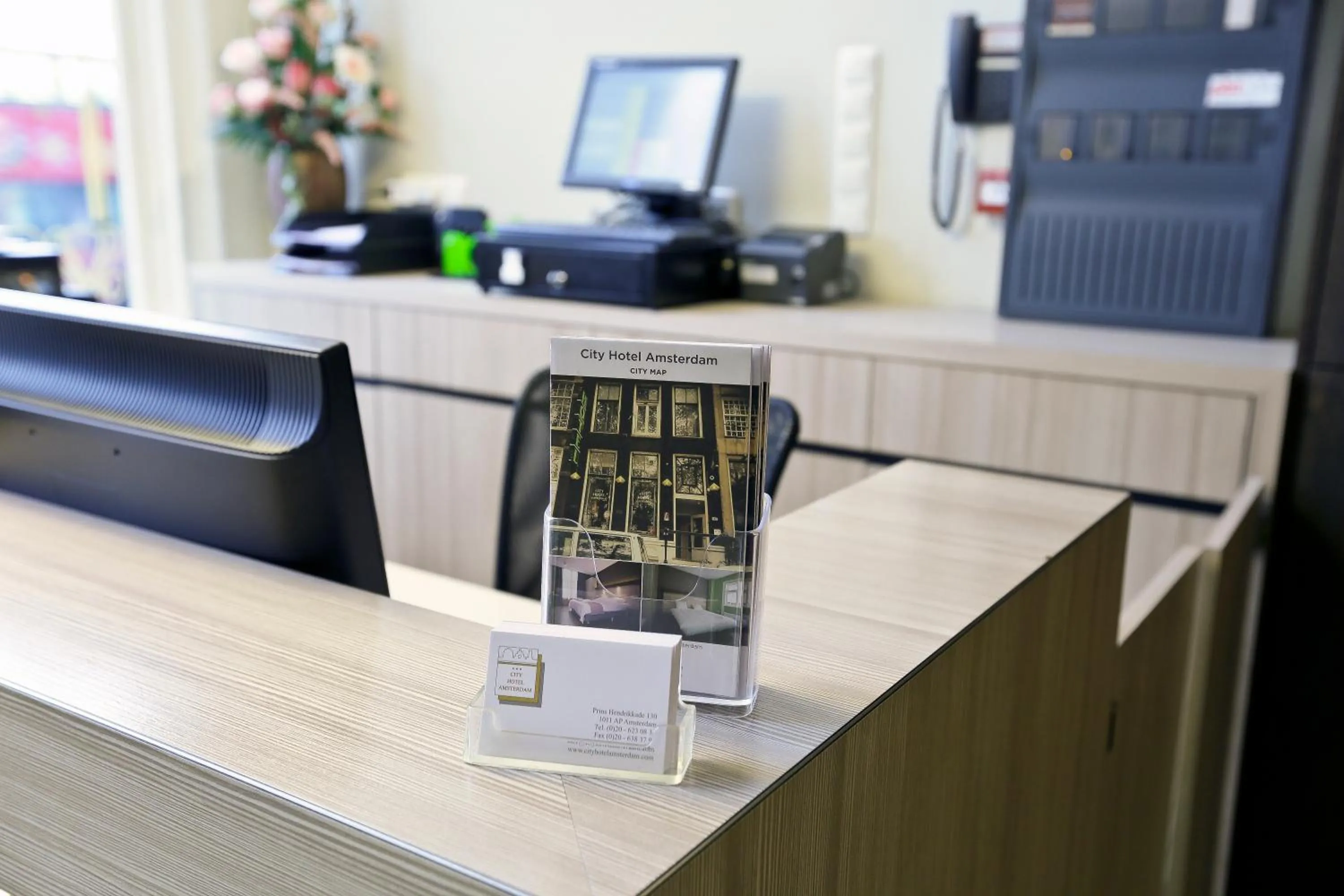 Lobby or reception in City Hotel Amsterdam
