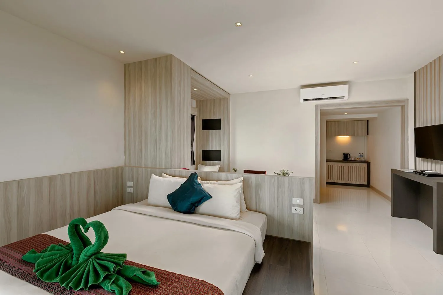 Photo of the whole room, Bed in Nakara Long Beach Resort - SHA Extra Plus