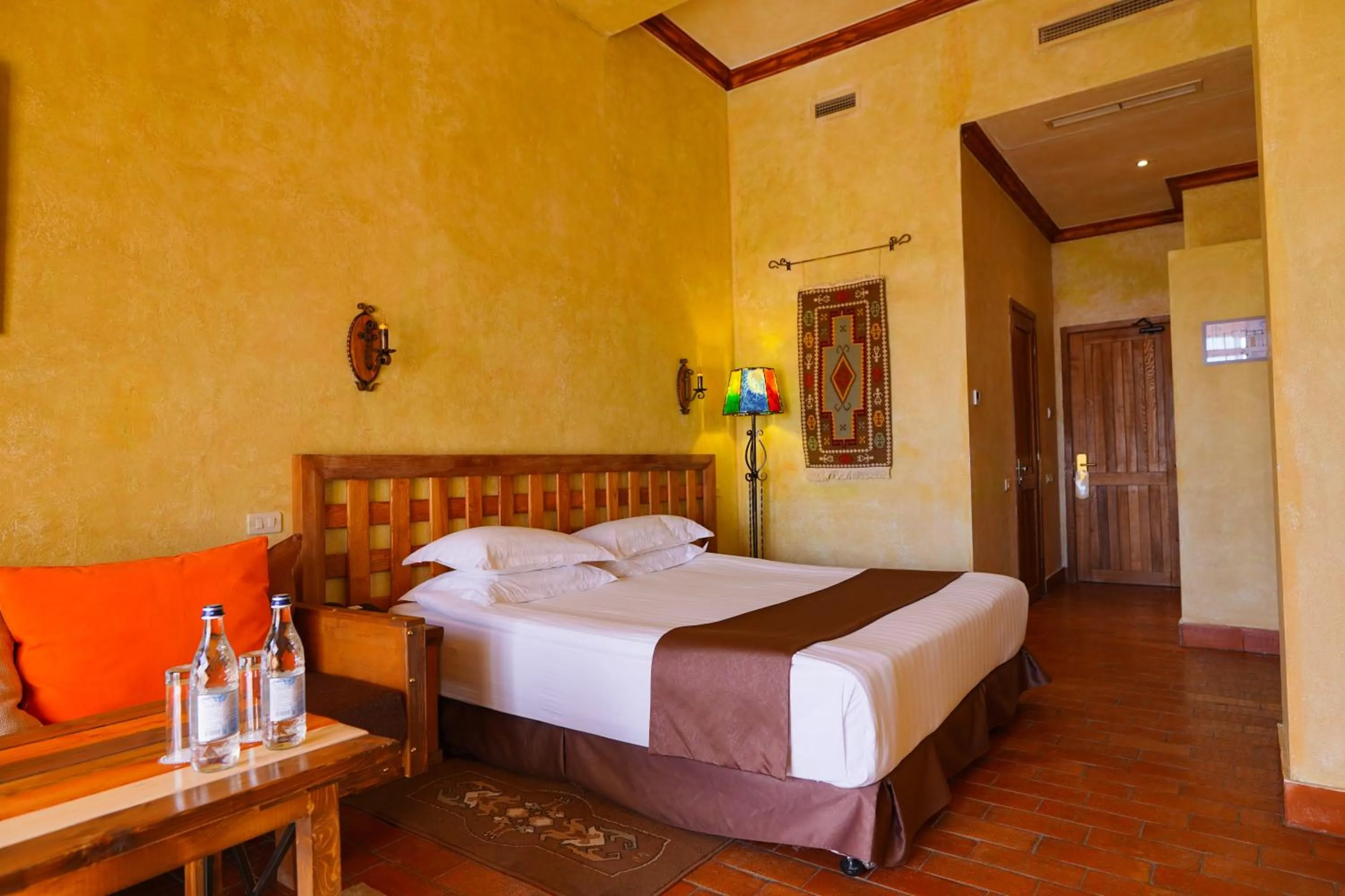 Bed in Caucasus Hotel