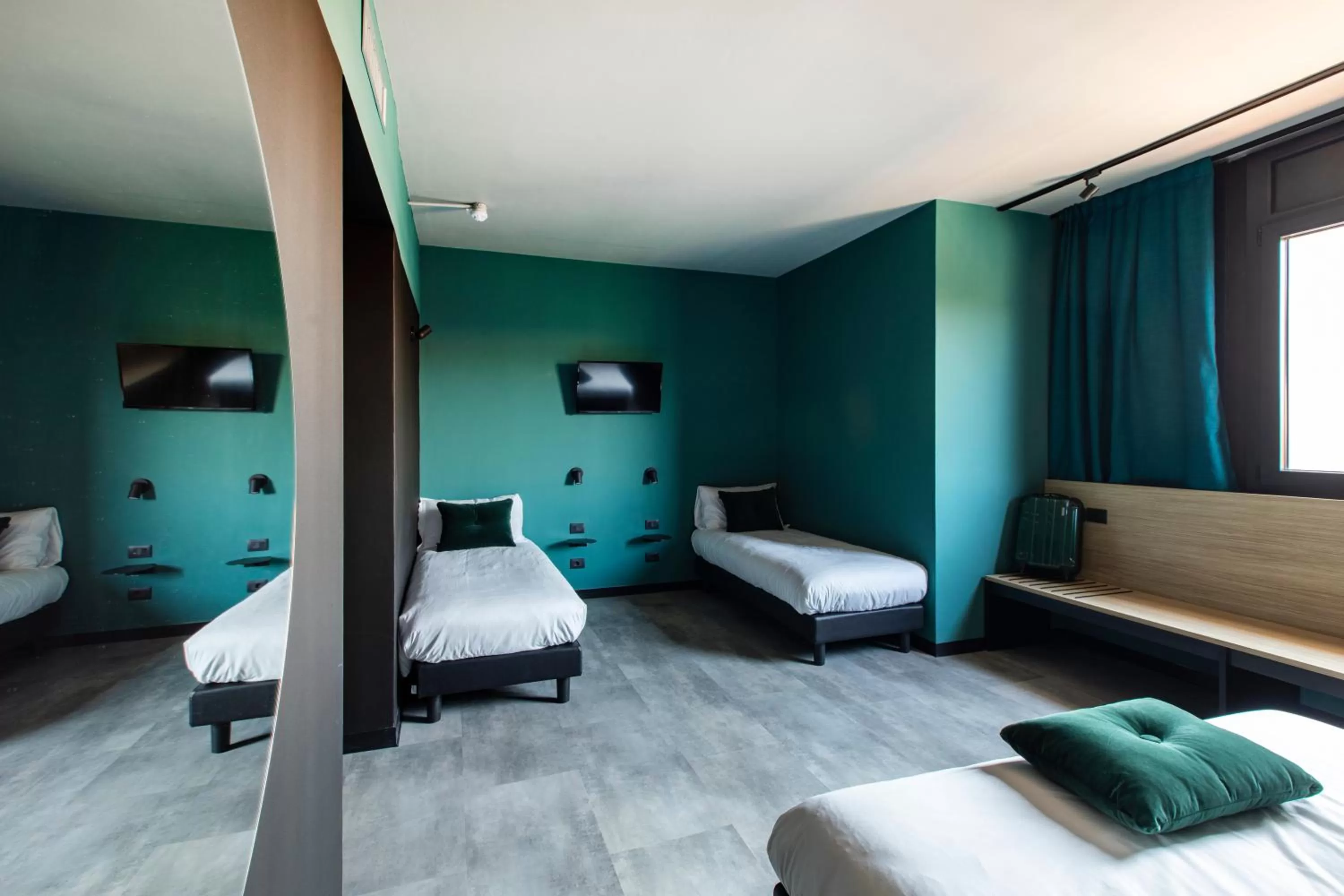 Bedroom, Bed in Ibis Styles Roma Aurelia