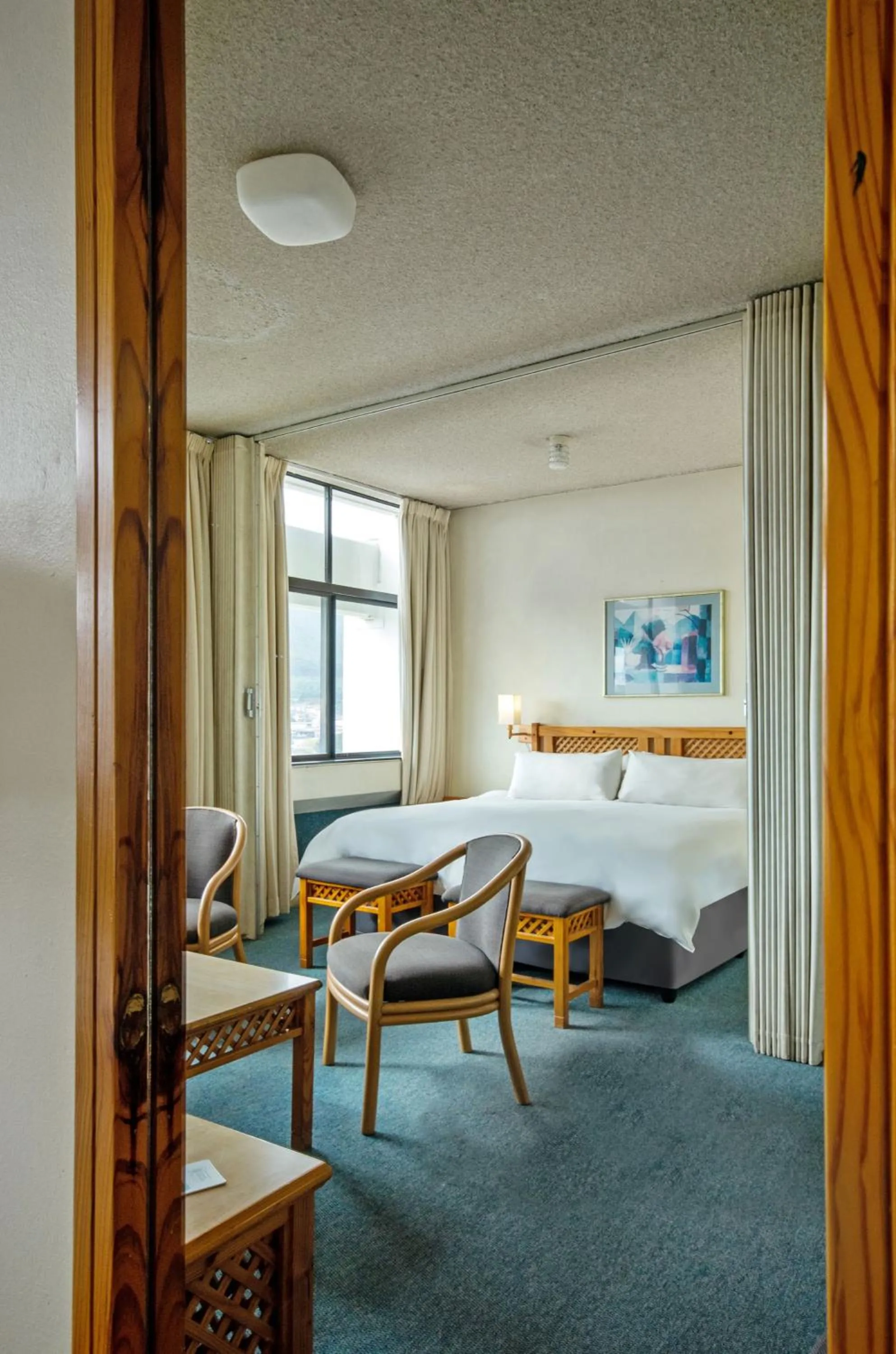 Bedroom, Bed in Gardens Centre Holiday Apartments