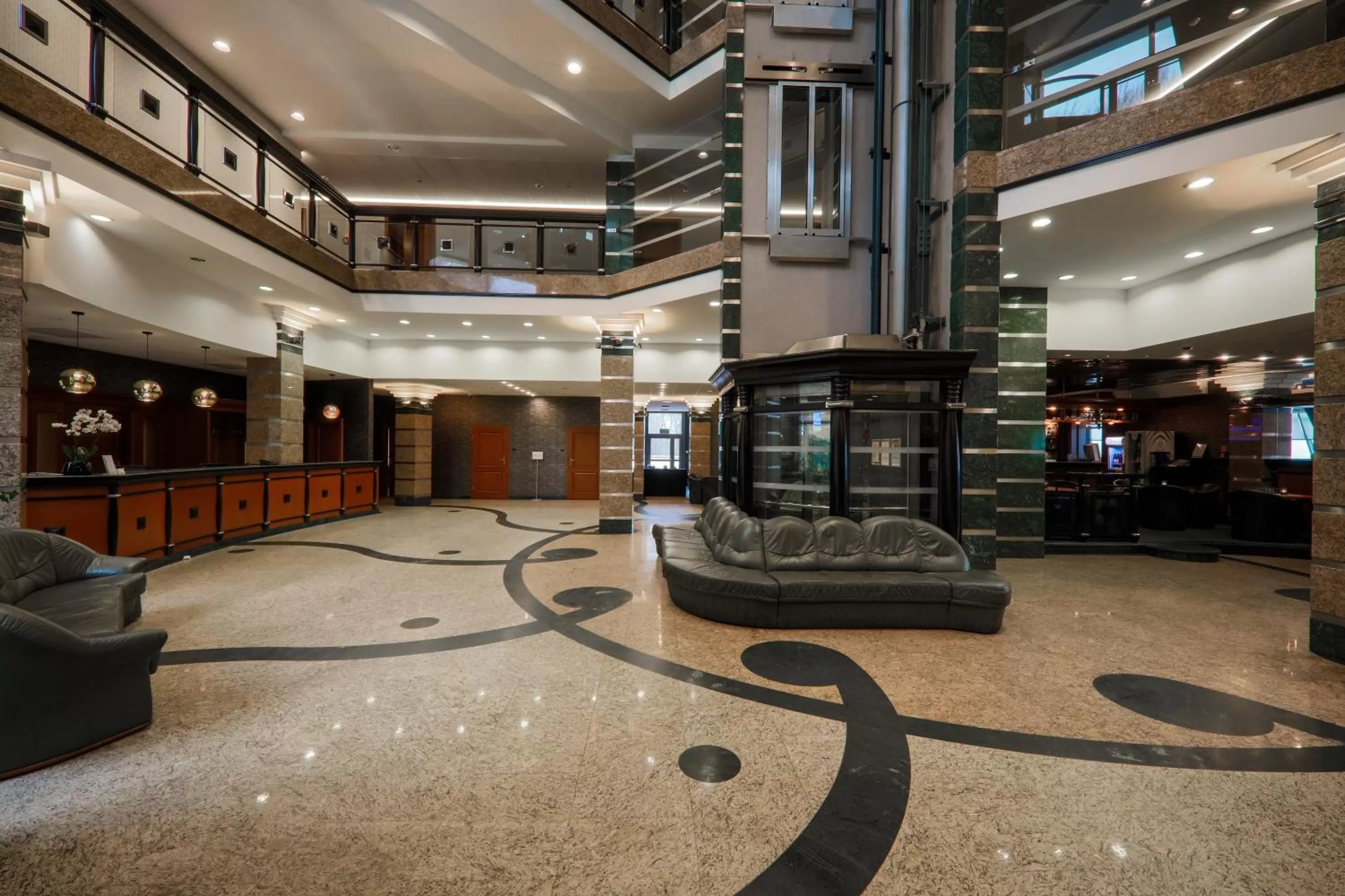 Lobby or reception in Hotel Belweder