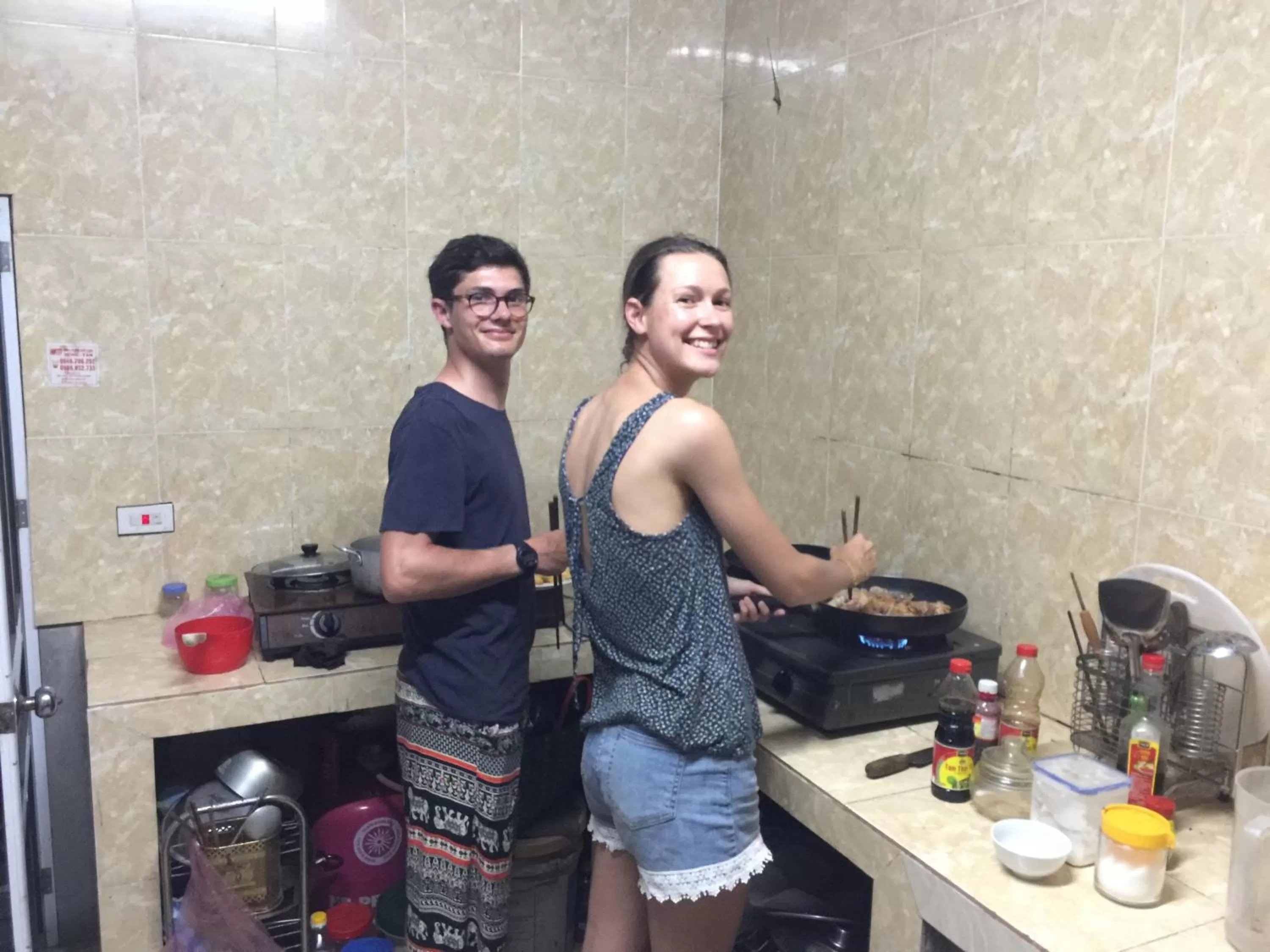 People in Tam Coc Vinh Thinh Homestay