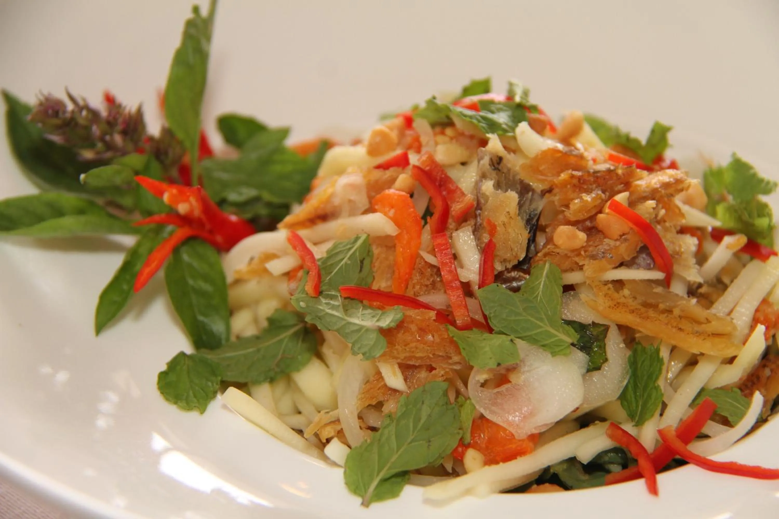 Food in Hotel Cambodiana