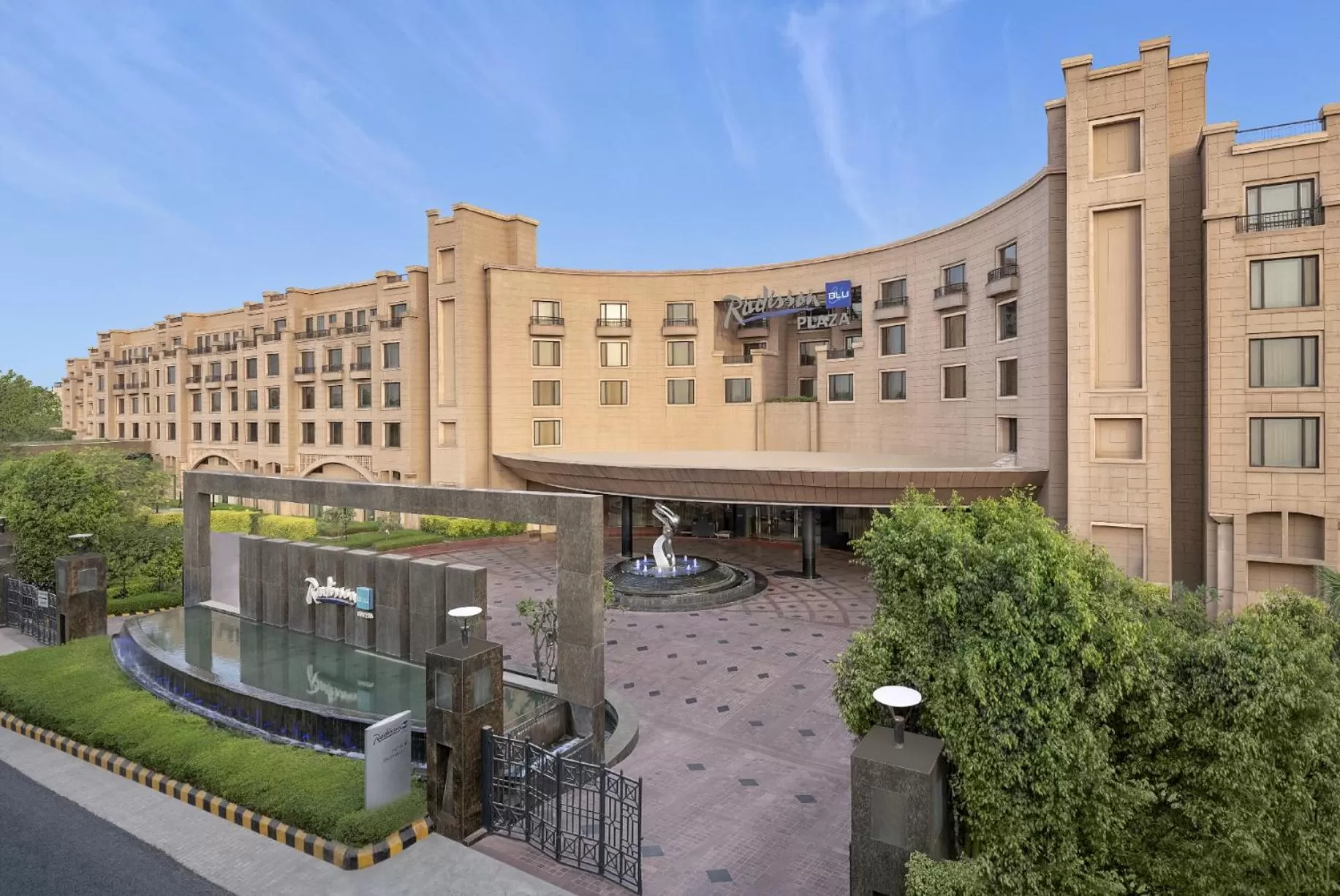 Property building in Radisson Blu Plaza Delhi Airport