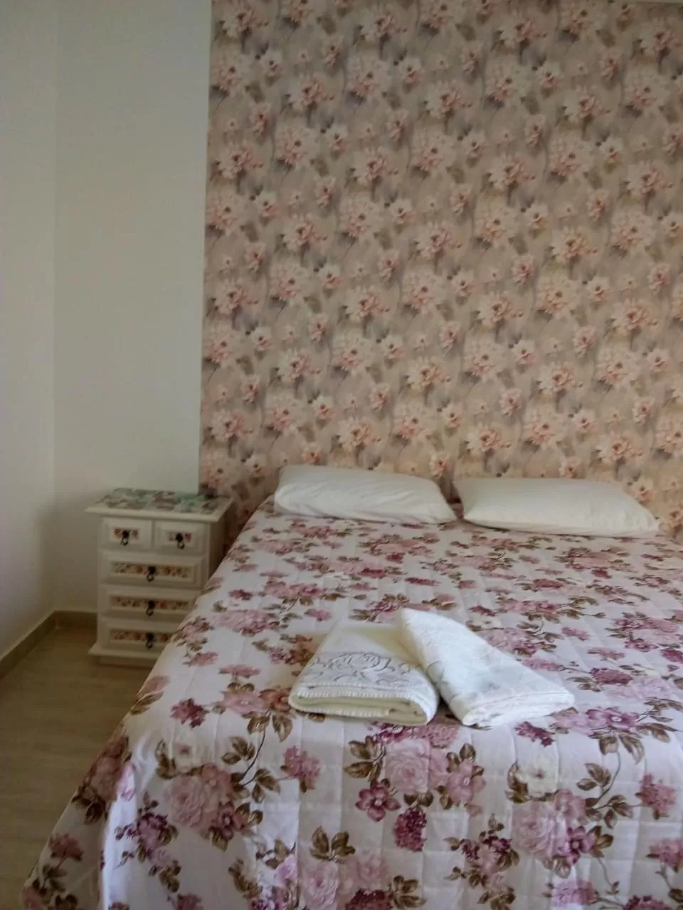 Bed in Pousada Bom Sono