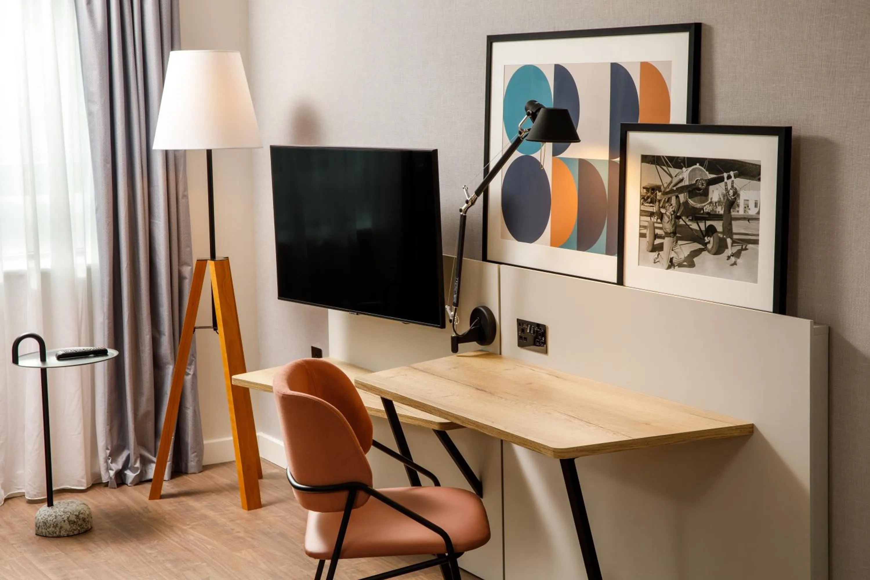 Living room in Aparthotel Adagio London Sutton Point