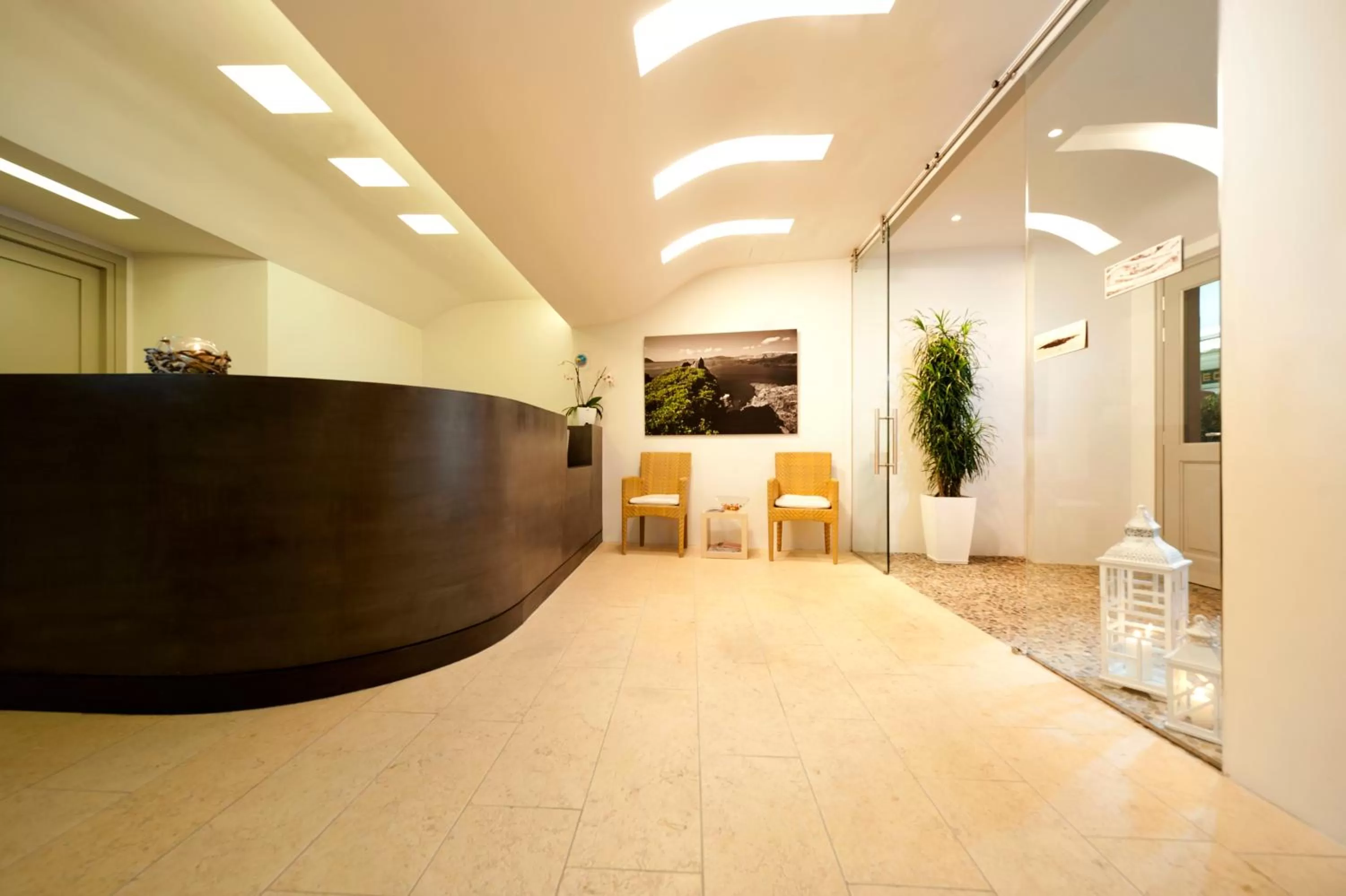 Lobby or reception in Panorama Boutique Hotel