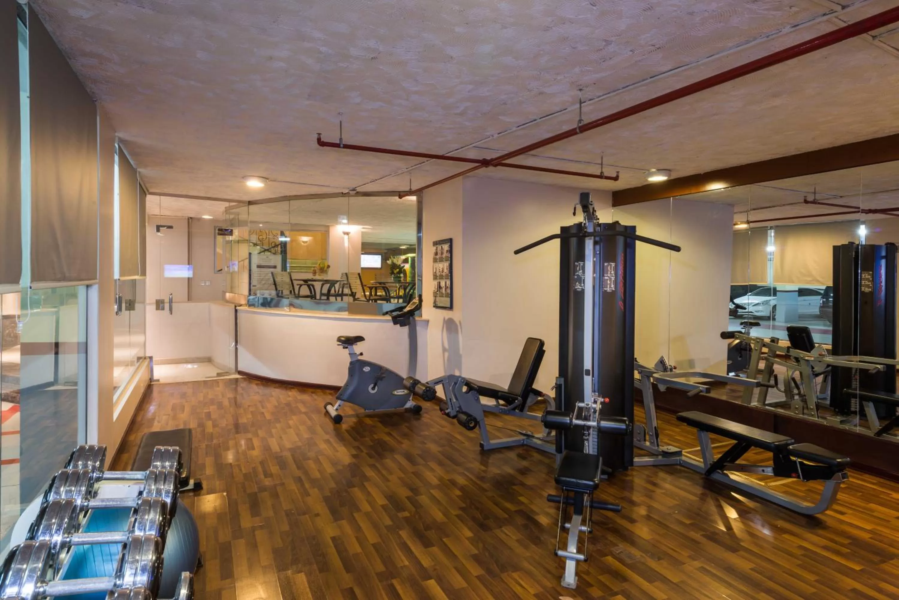 Fitness centre/facilities in Boudl Al Masif