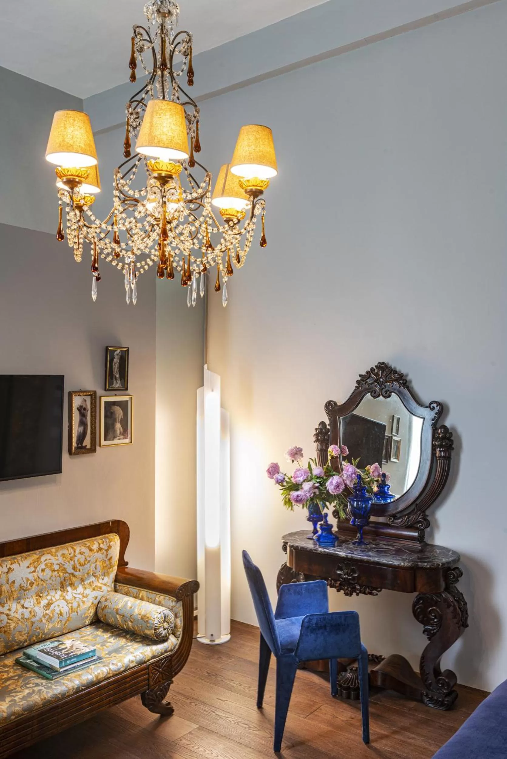 Living room in Casa Botticelli