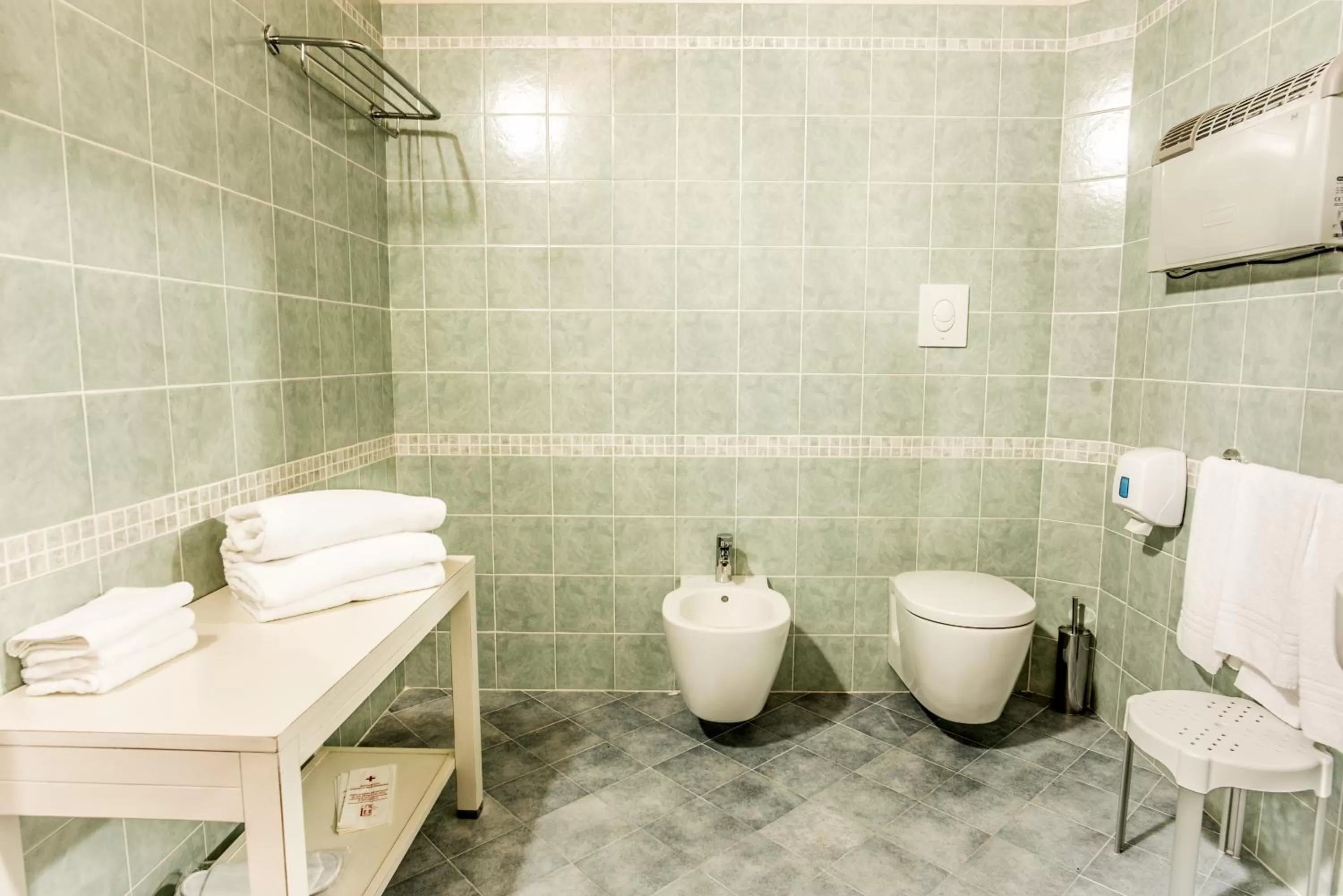 Toilet in Hotel Villa Borghesi