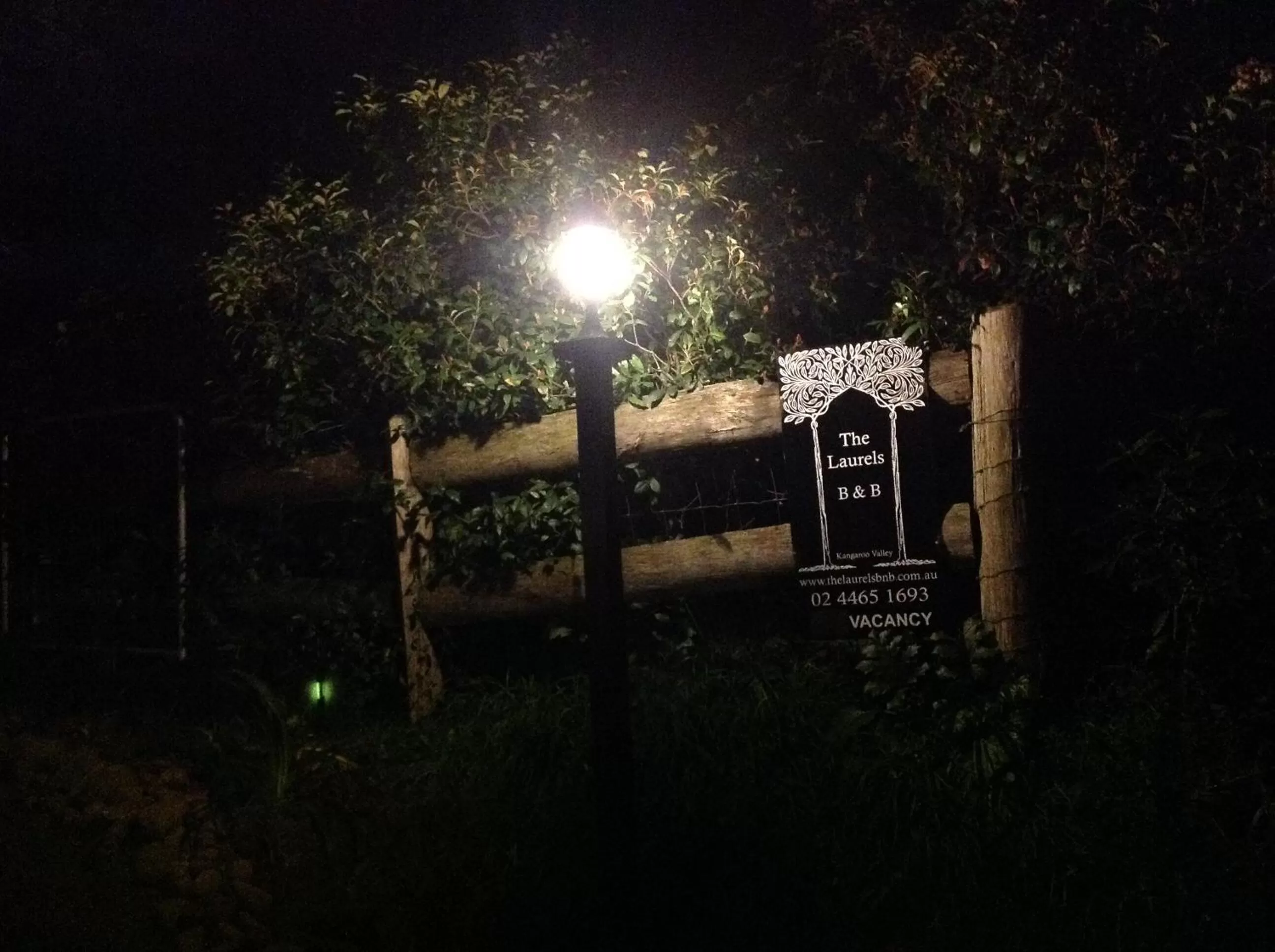 Facade/entrance in The Laurels B&B