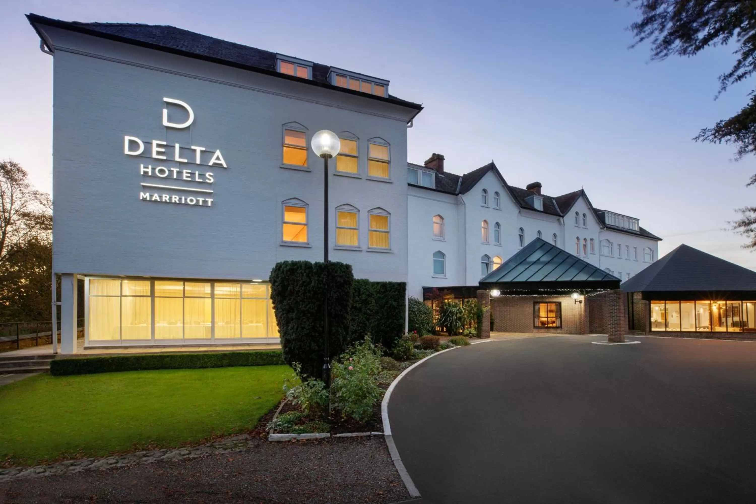 Property building in Delta Hotels by Marriott York