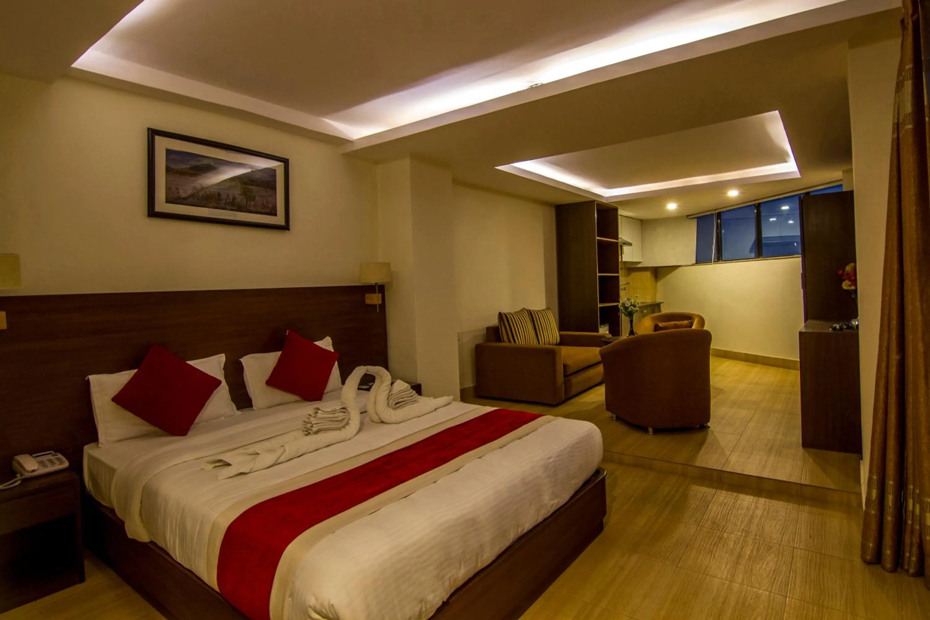 Bedroom, Bed in Hotel Regal Airport