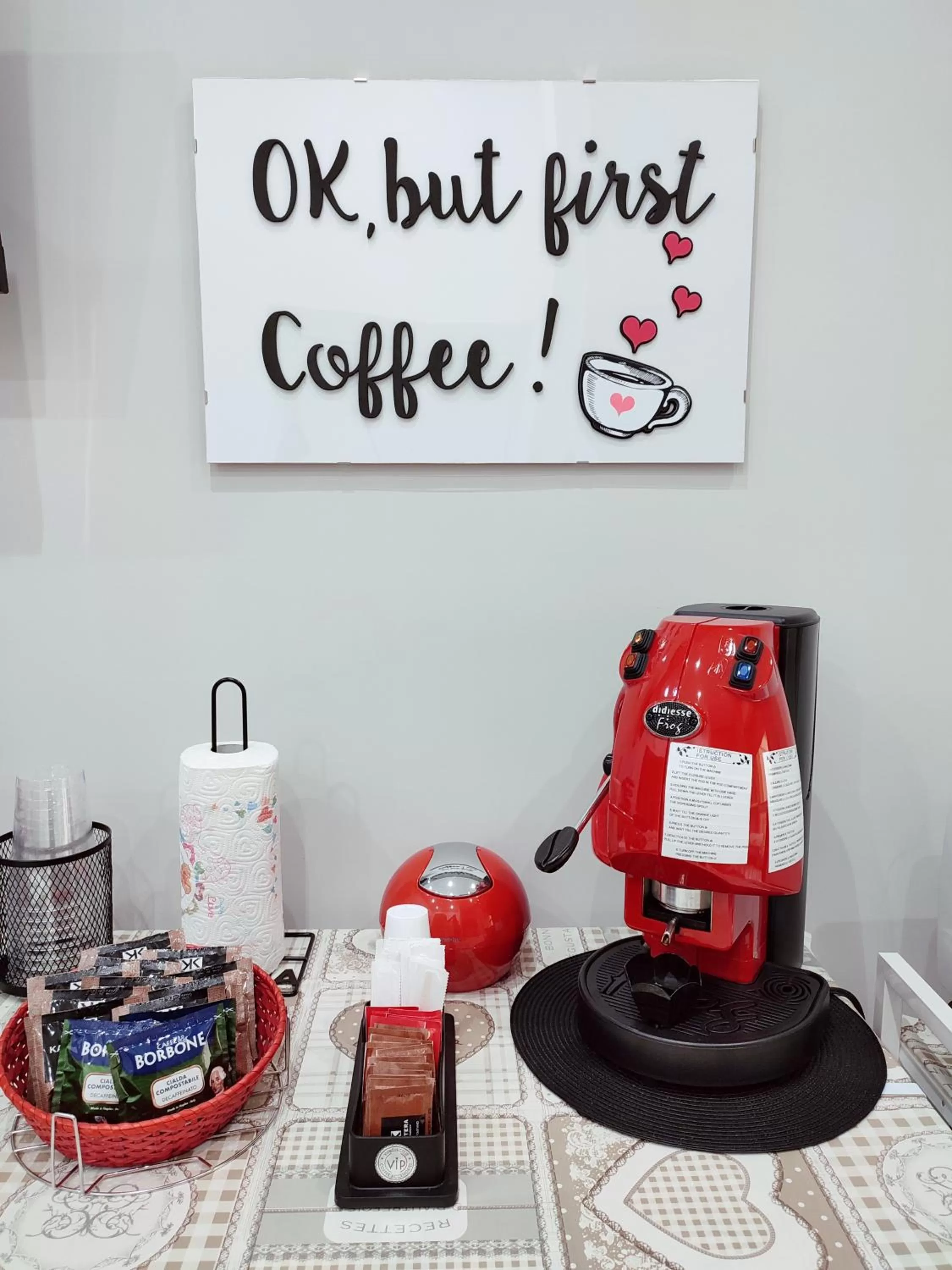 Coffee/tea facilities in May Dream