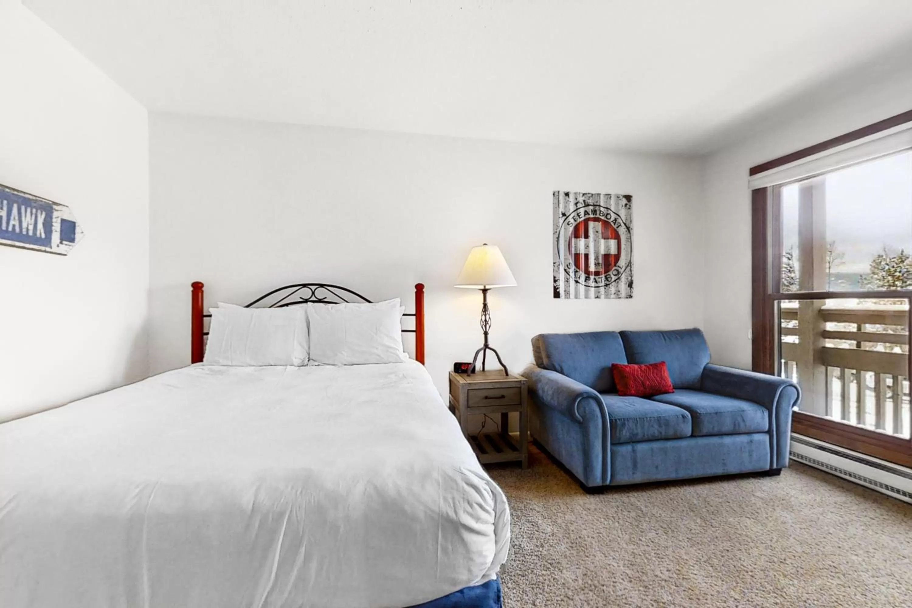 Bed in The Lodge at Steamboat by Vacasa