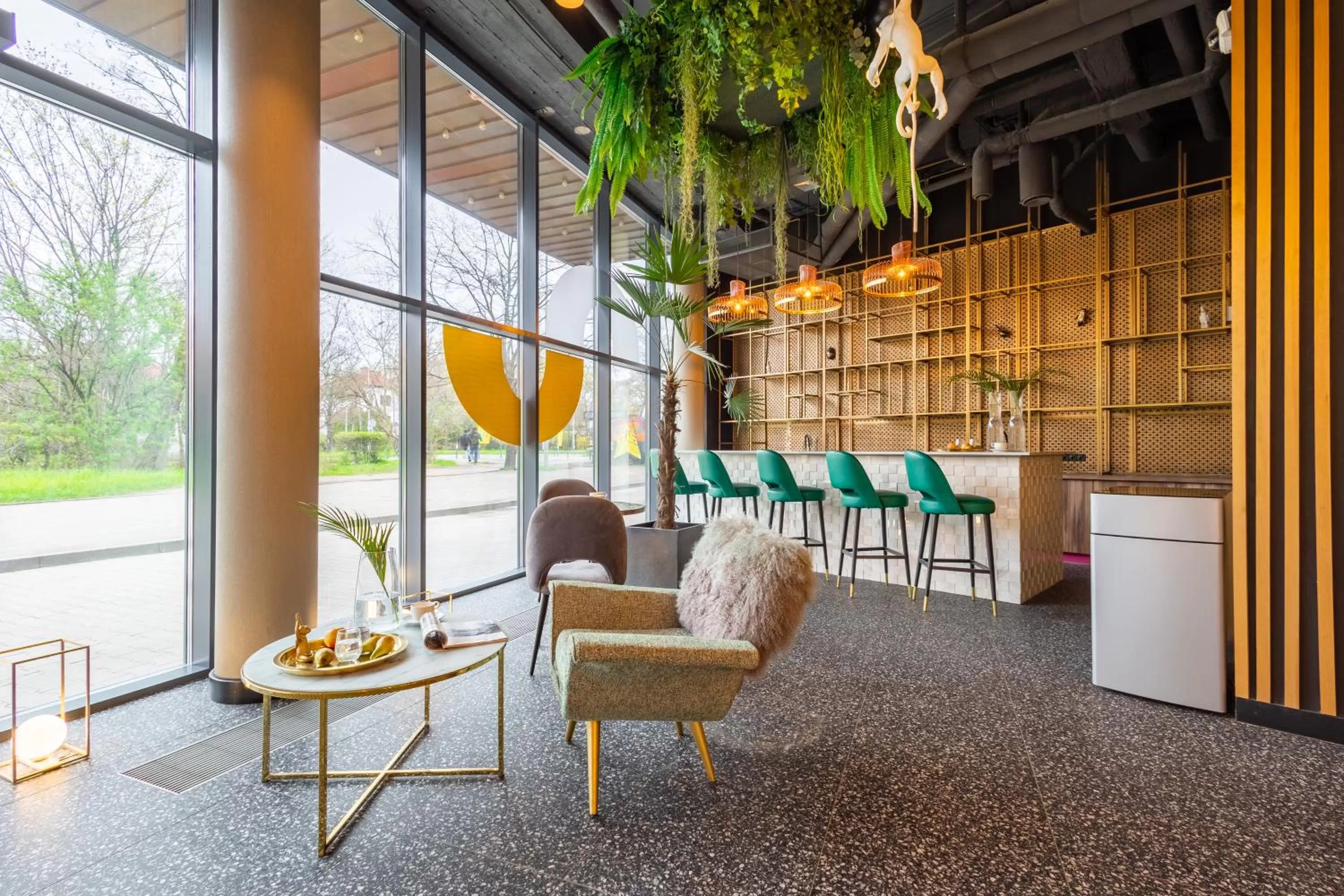 Lobby or reception in Hotel Zoo by Afrykarium Wroclaw