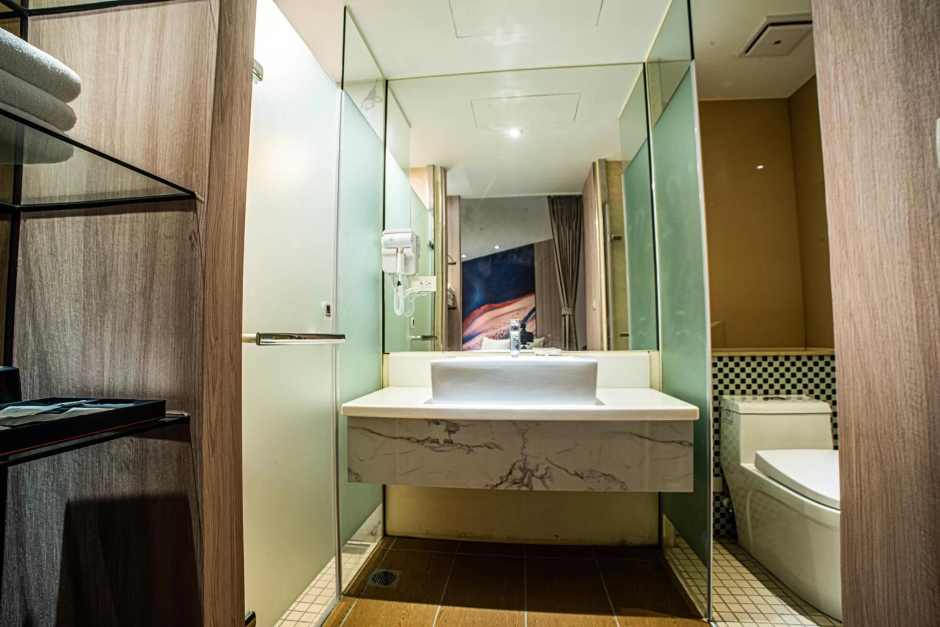 Shower in Artinn藝築文旅-台北站前館