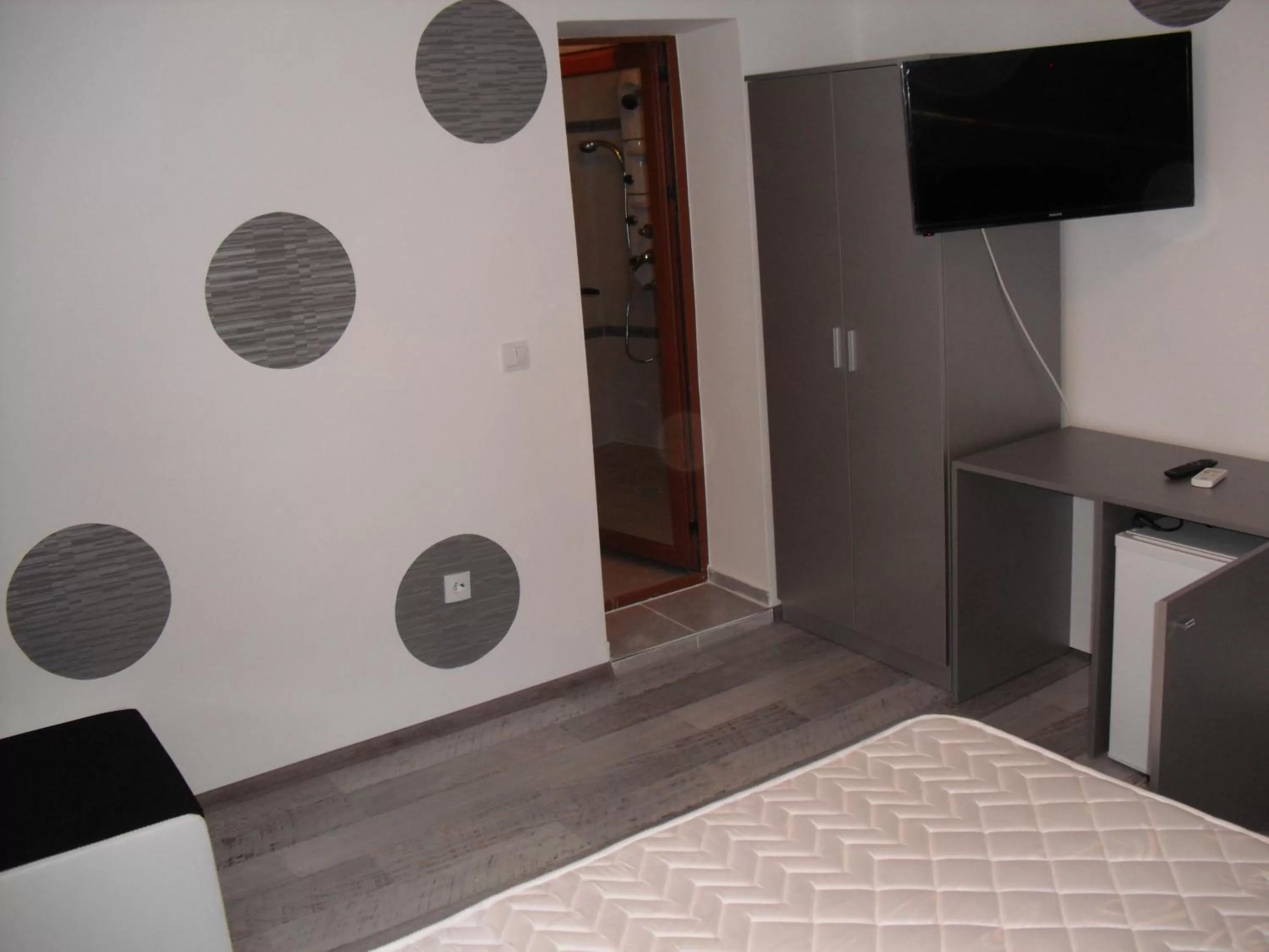 Bed in Family Hotel Malibu