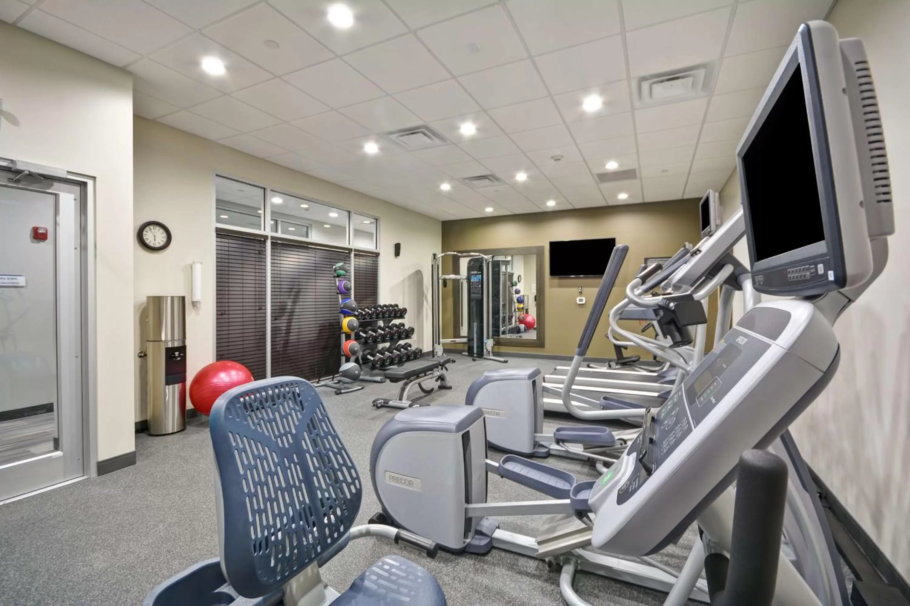Fitness centre/facilities in Hilton Garden Inn Tulsa-Broken Arrow, OK