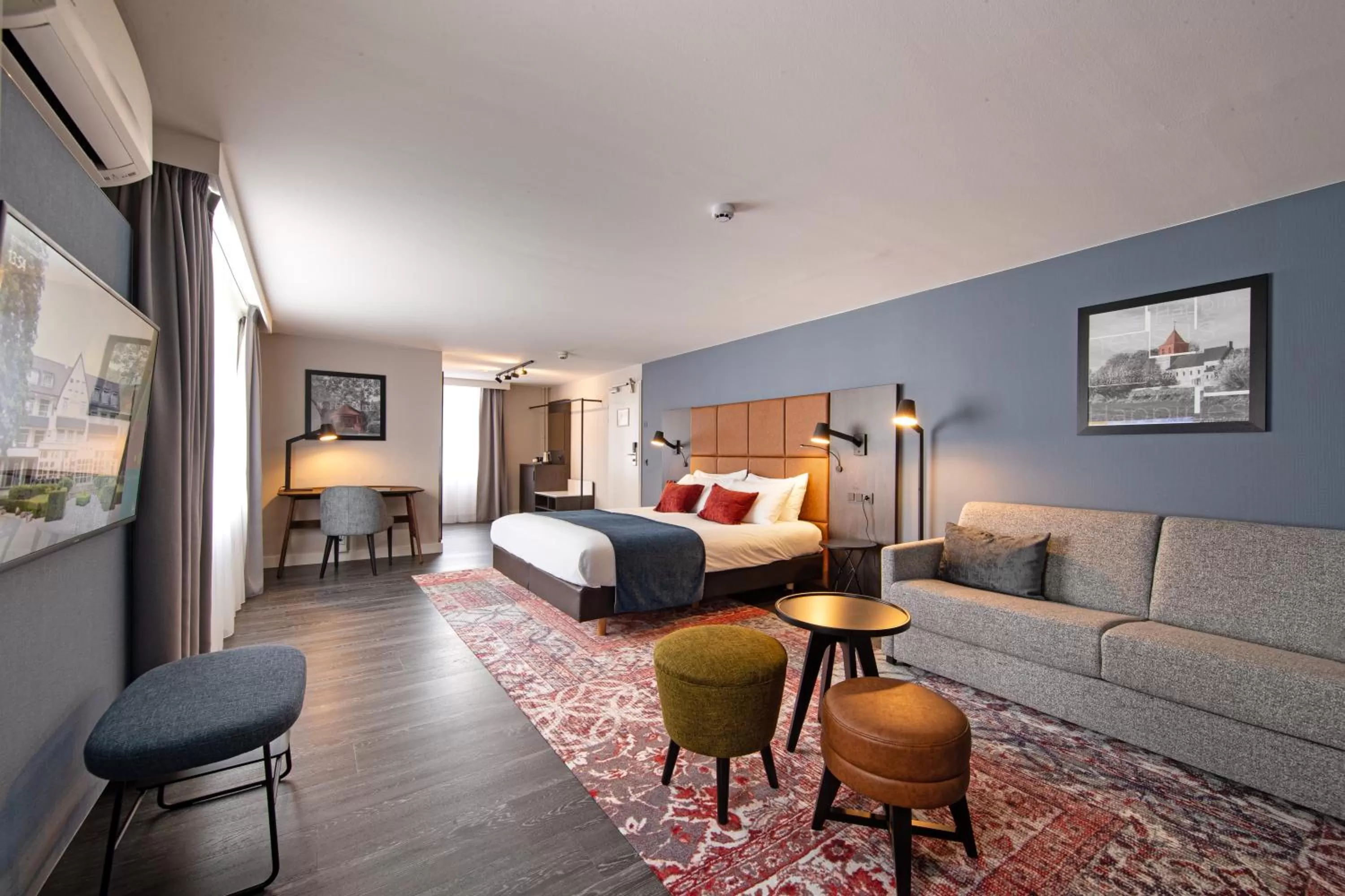 Photo of the whole room, Bed in Hotel De Bilderberg