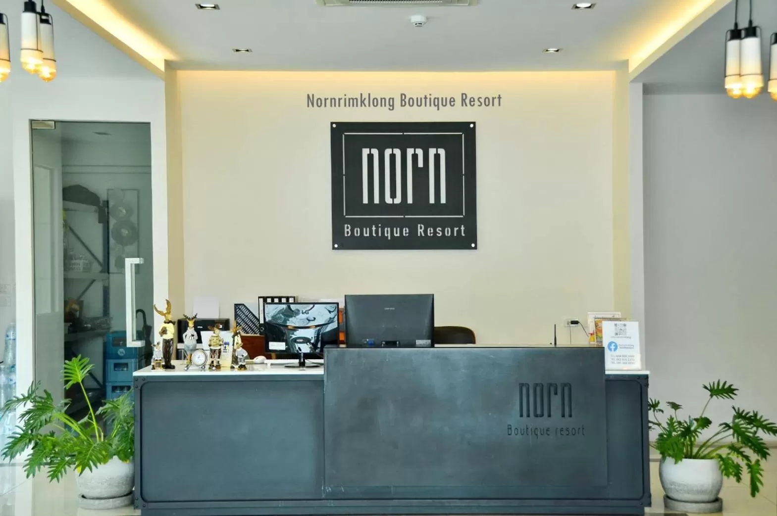 Property logo or sign in NORN Rimklong Bangkok Hotel