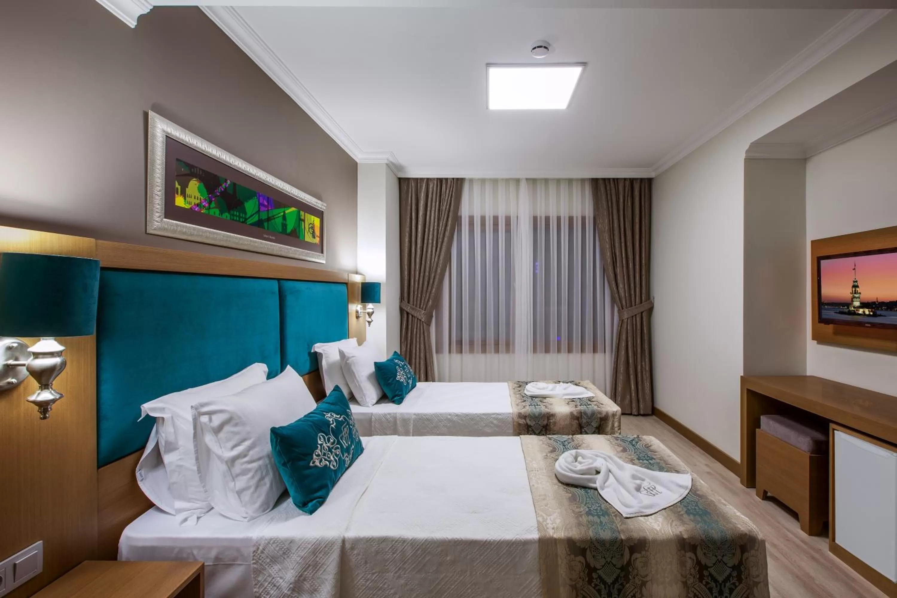 Photo of the whole room, Bed in Ferman Hilal Hotel-Special Category