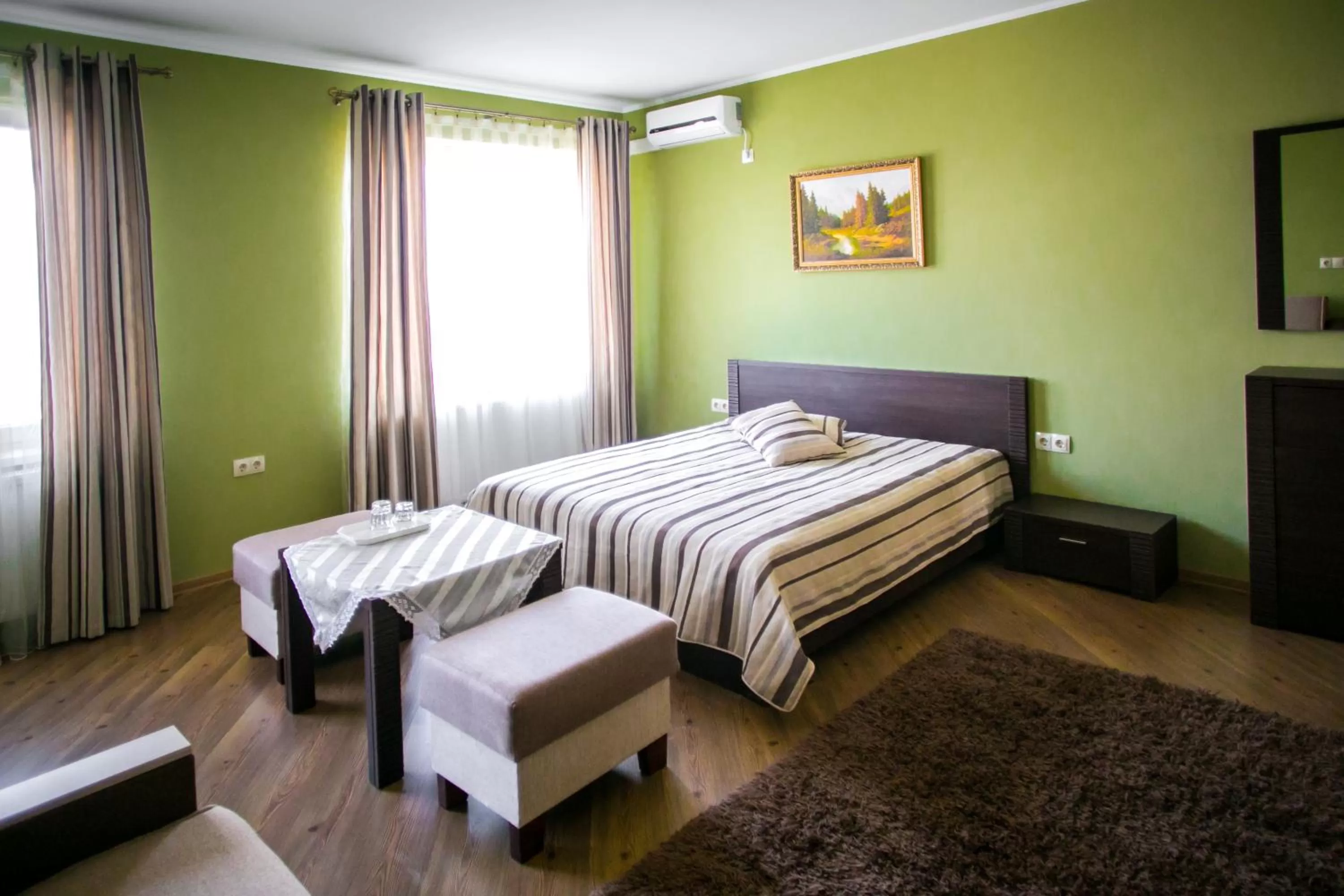 Bed in Tulipan Hotel Aquapark