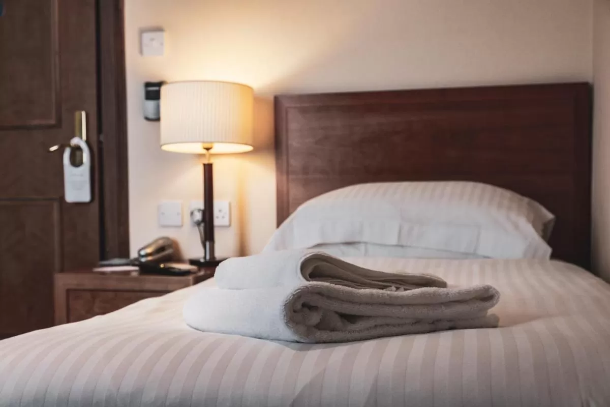 Bed in The Angus Hotel & Spa by Compass Hospitality