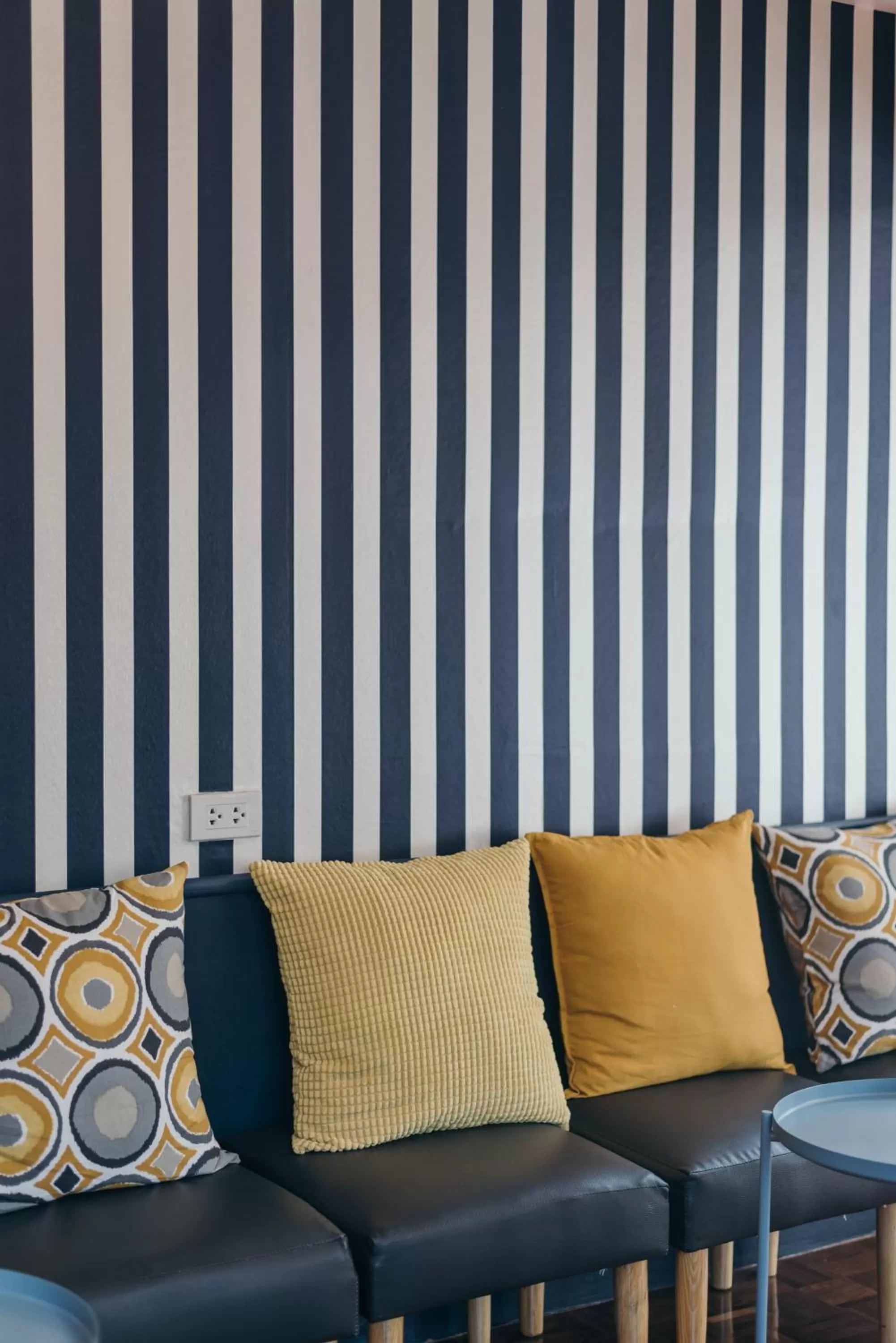 Seating area in The Mellow Pillow Hotel @ Chiang Mai Gate