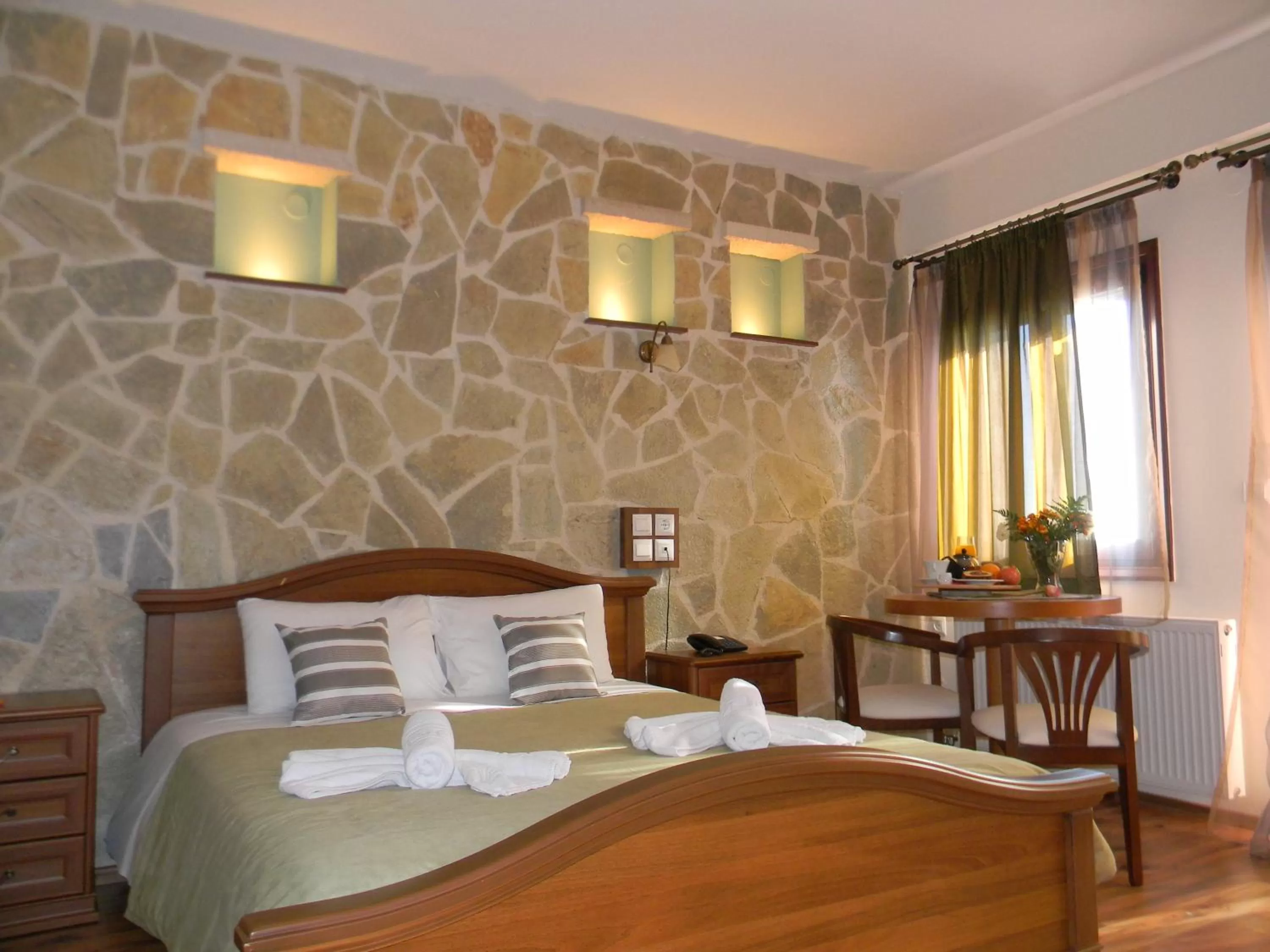 Bedroom, Bed in Agnantio