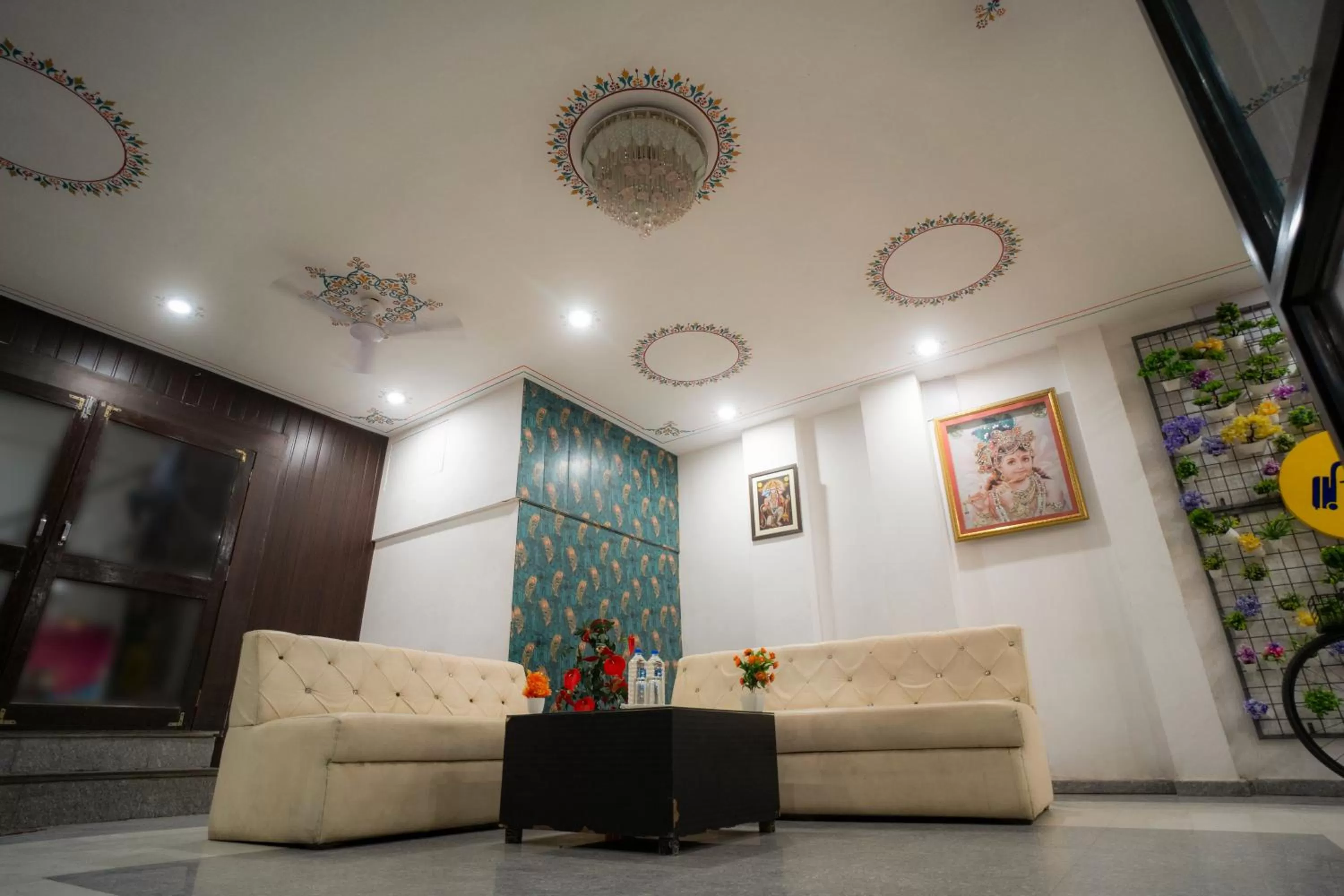 Seating area in Tripli Hotels Arunoday Palace