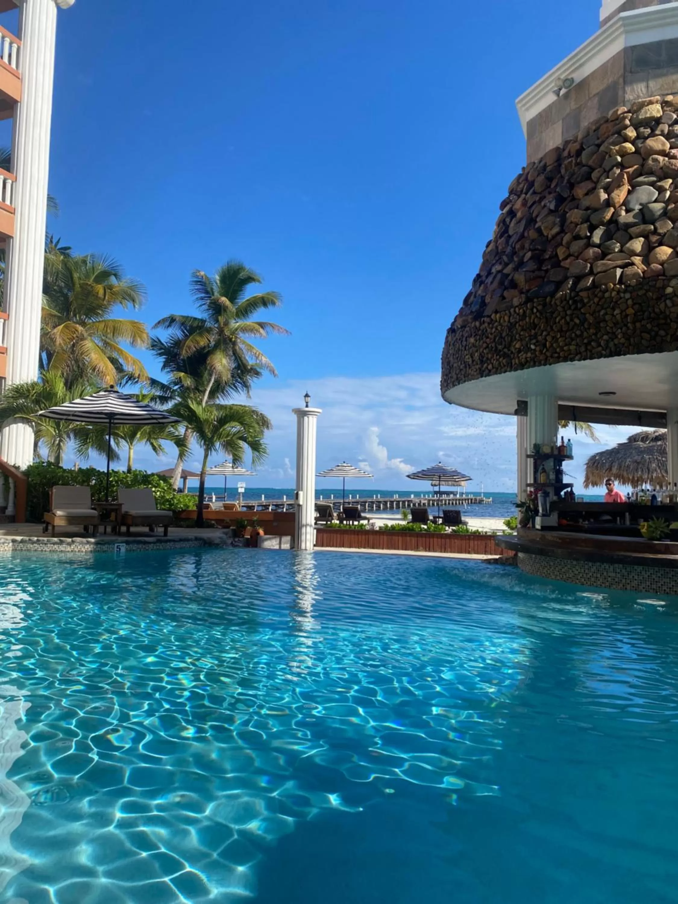 Lounge or bar in Lighthouse Beach Villas