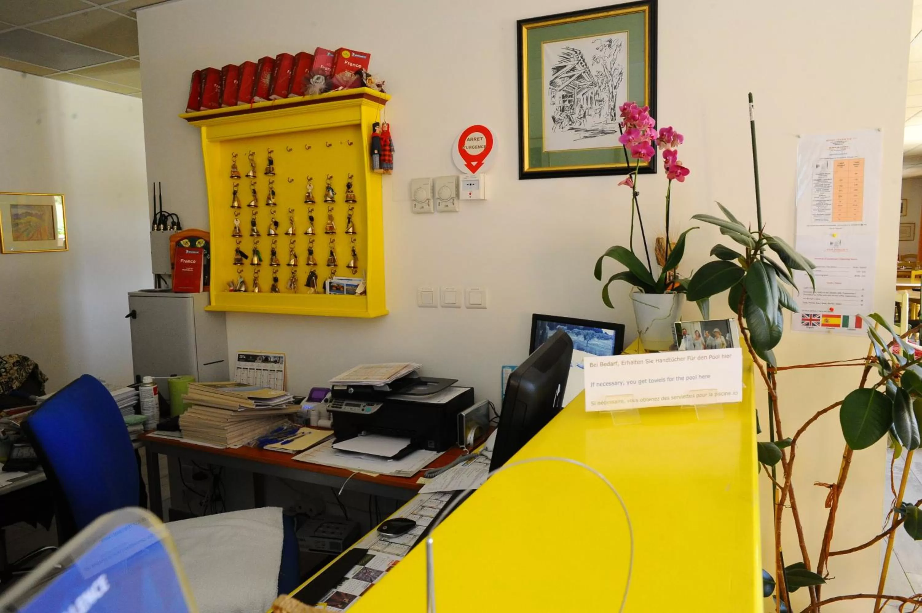 Lobby or reception in Hotel Terriciaë aux portes de Maussane les Alpilles