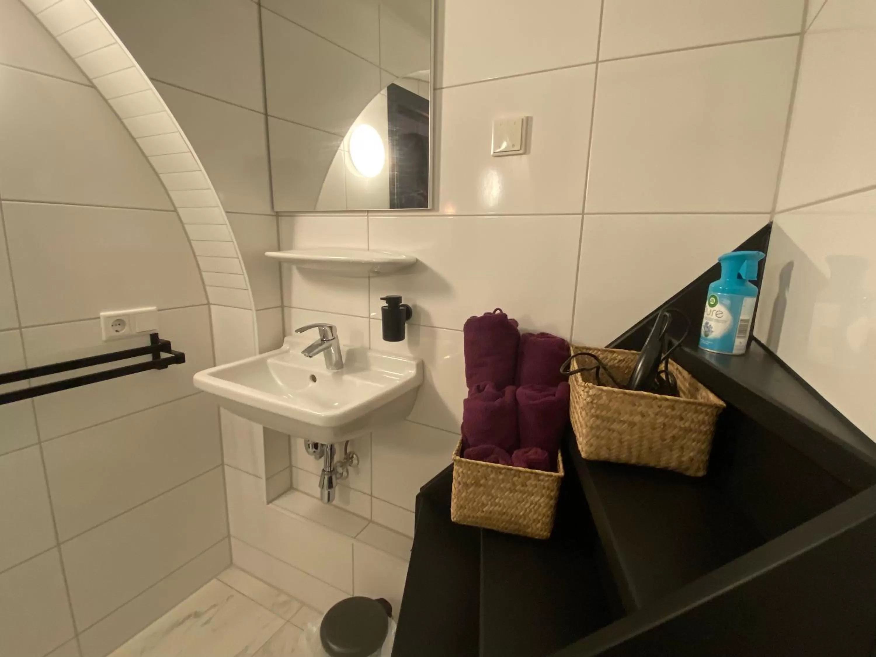 Bathroom in Slapen onder de Dom