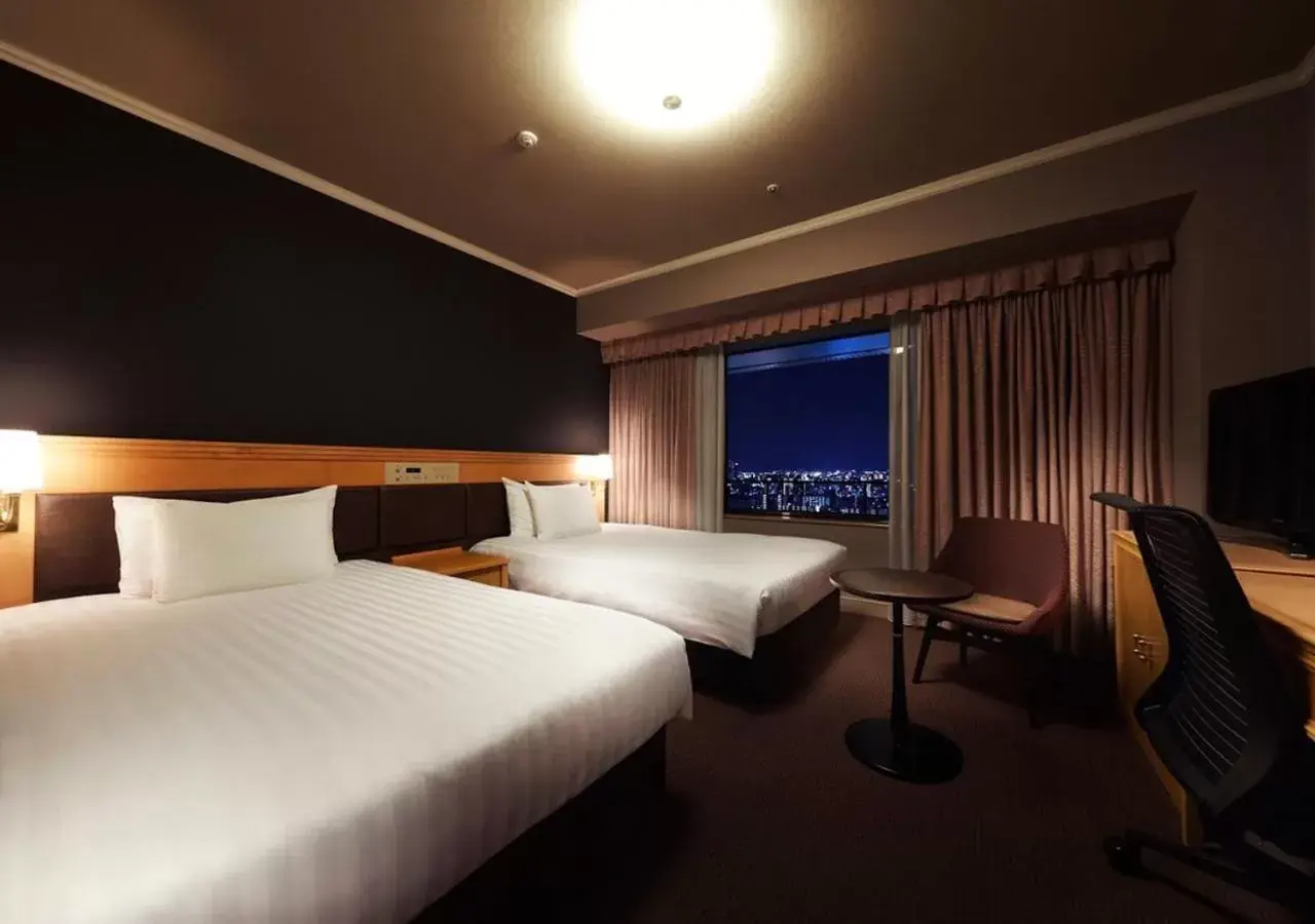 Executive Twin Room with City View - single occupancy - Non-Smoking in Hotel Agora Regency Osaka Sakai Executive Twin Room with City View - single occupancy - Non-Smoking in Hotel Agora Regency Osaka Sakai